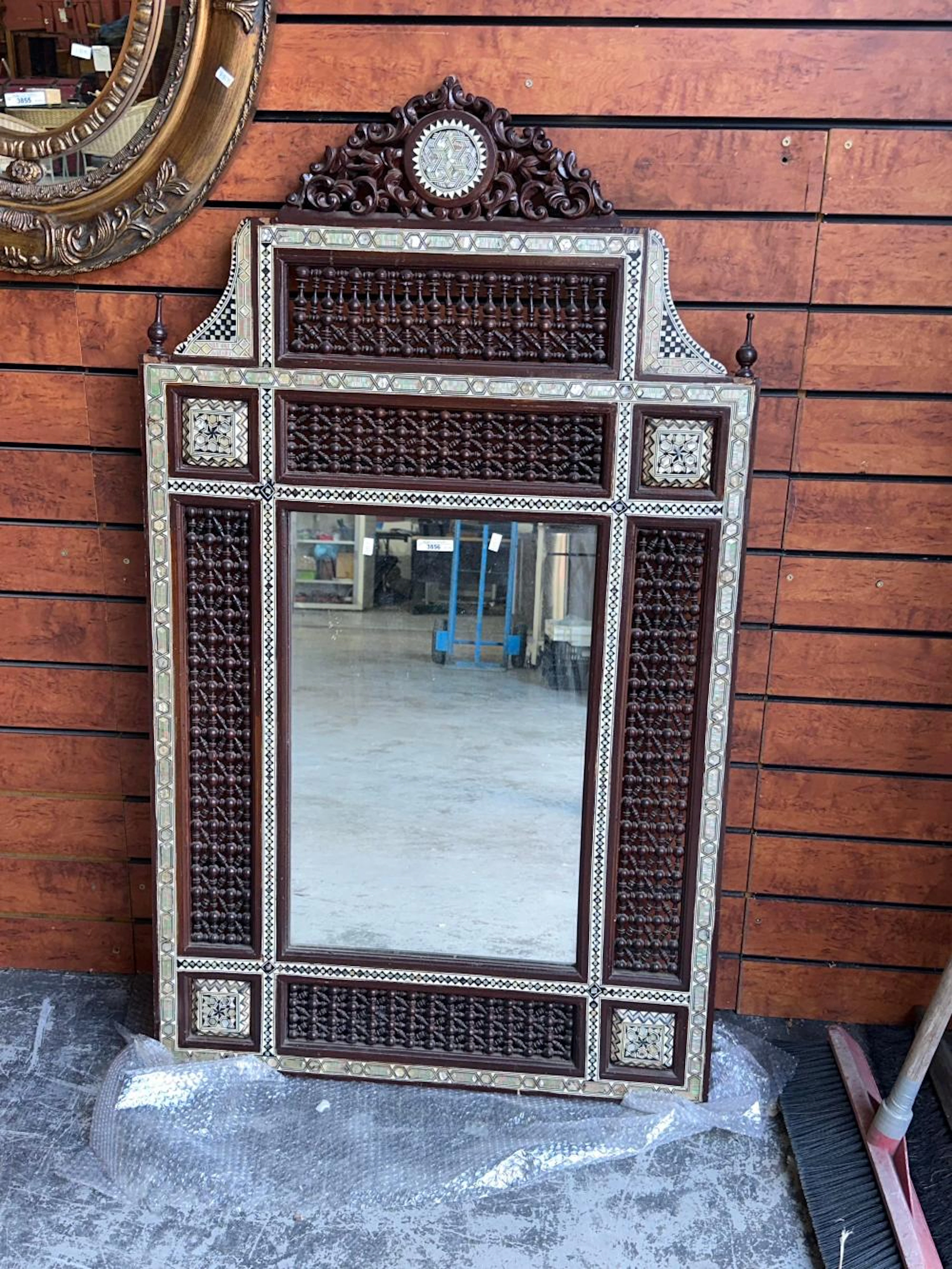 Large Ornate Moroccan / Arabic wall mirror