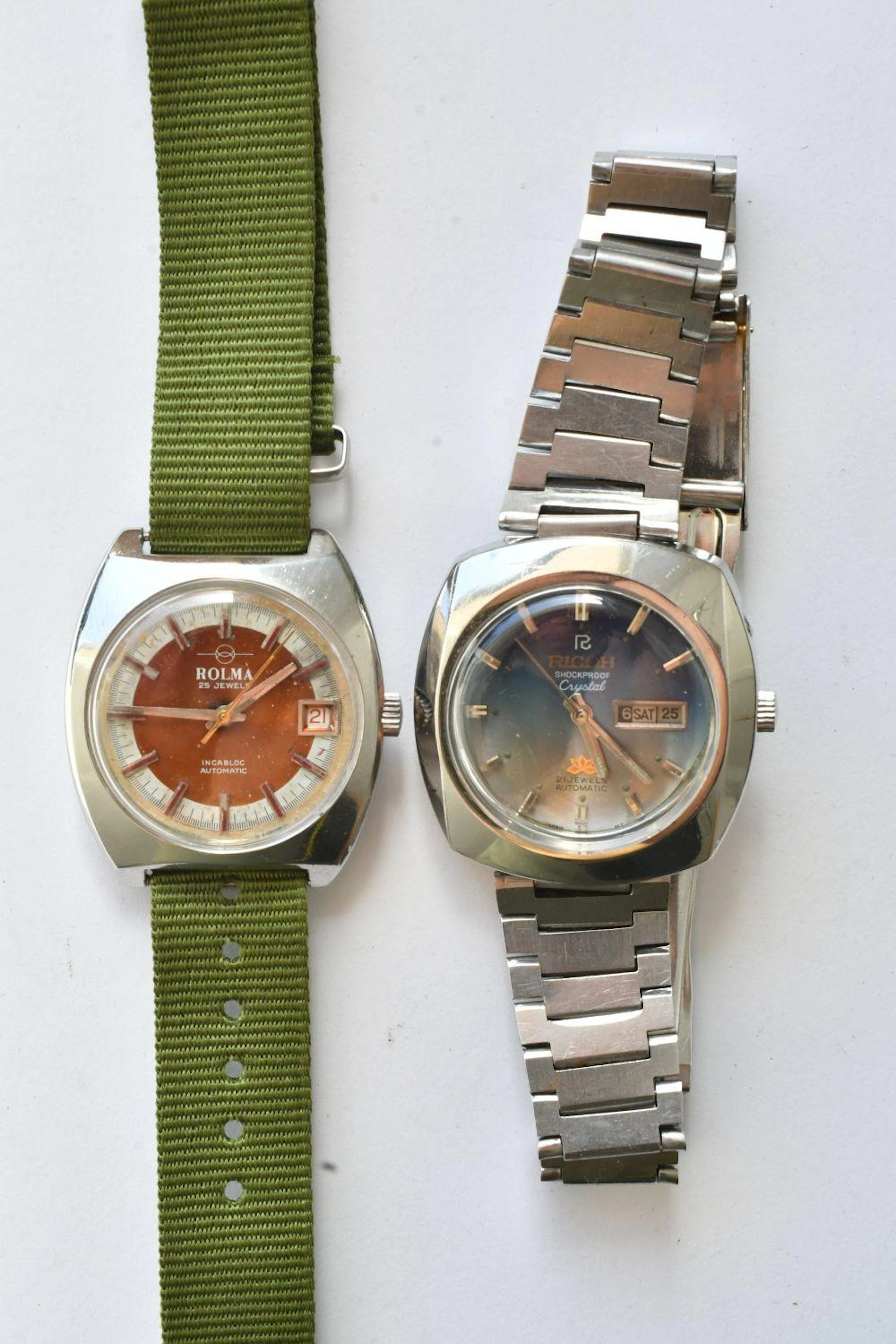 2 vintage gents' watches