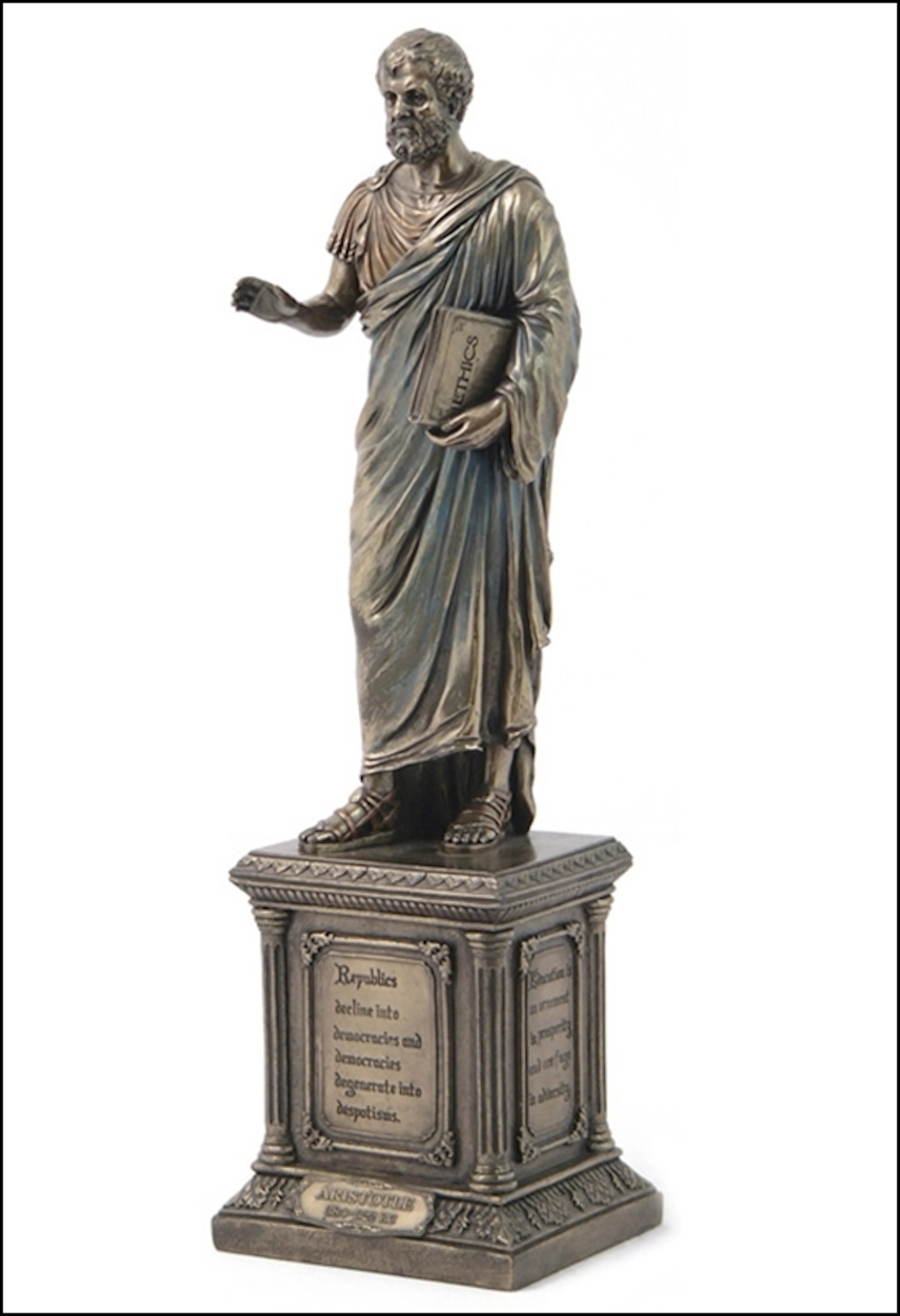 ARISTOTLE - Cold Cast Bronze