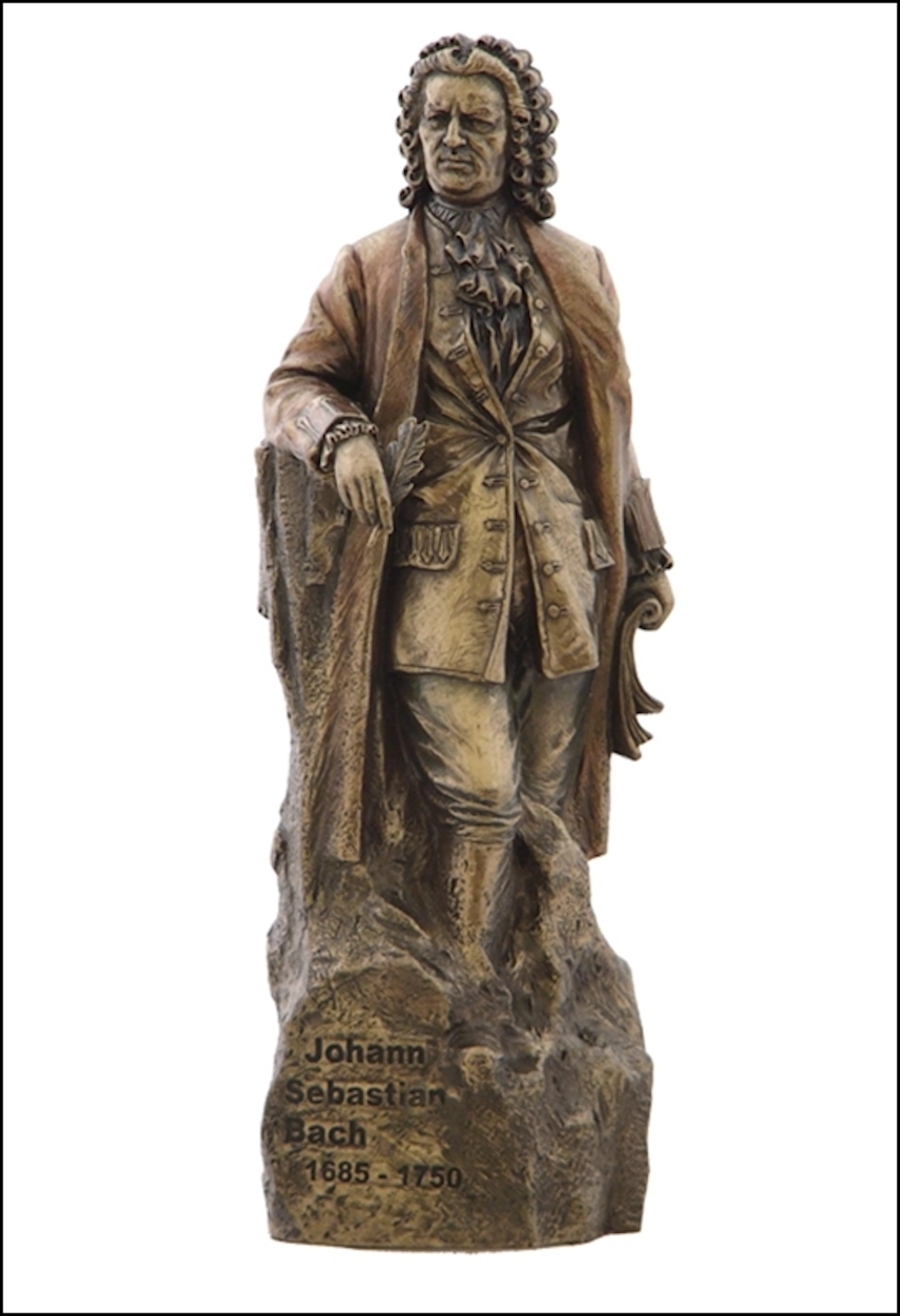 JOHANN SEBASTIAN BACH - Cold Cast Bronze
