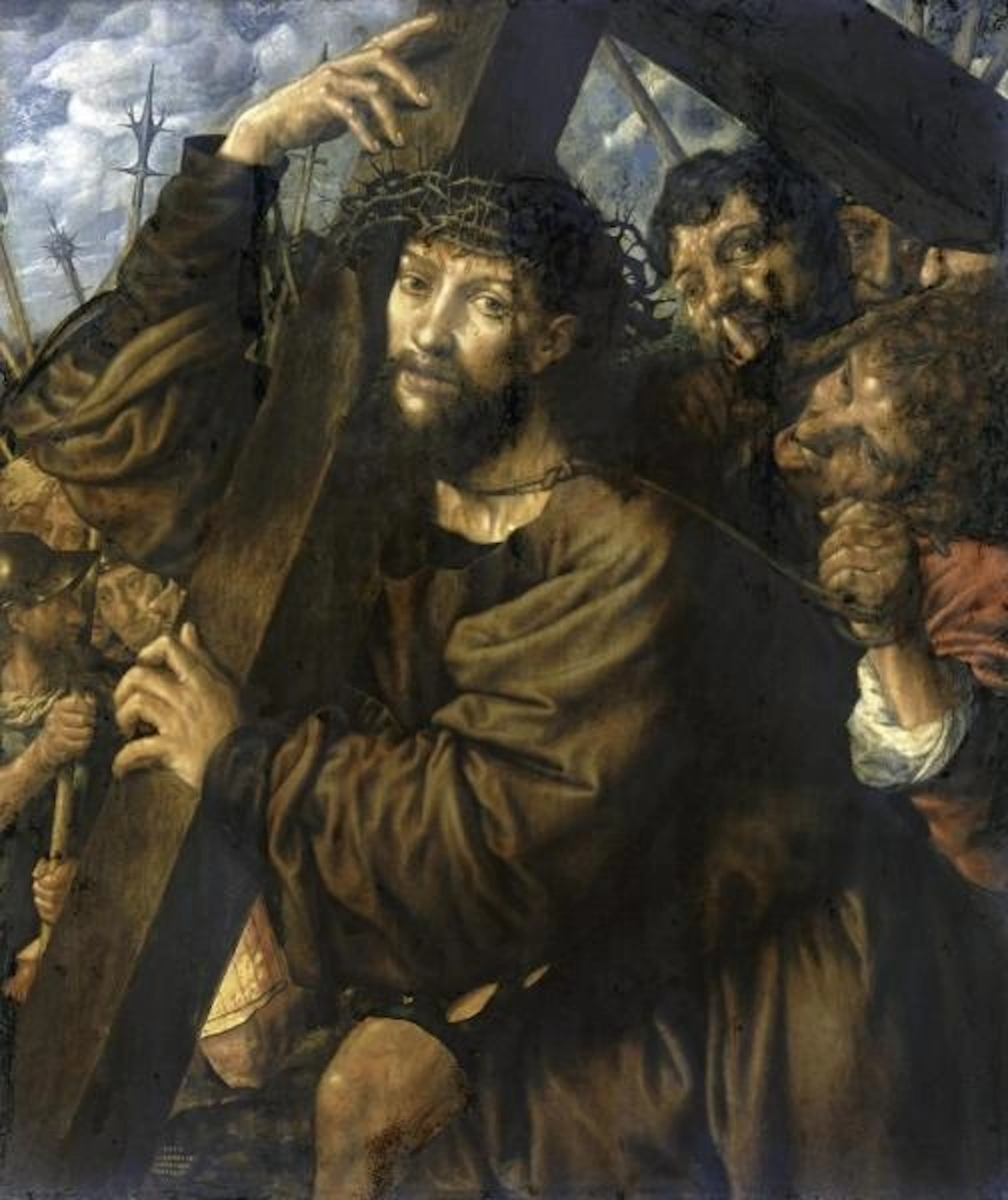 Jan Sanders Van Hemessen - Christ Bearing The Cross