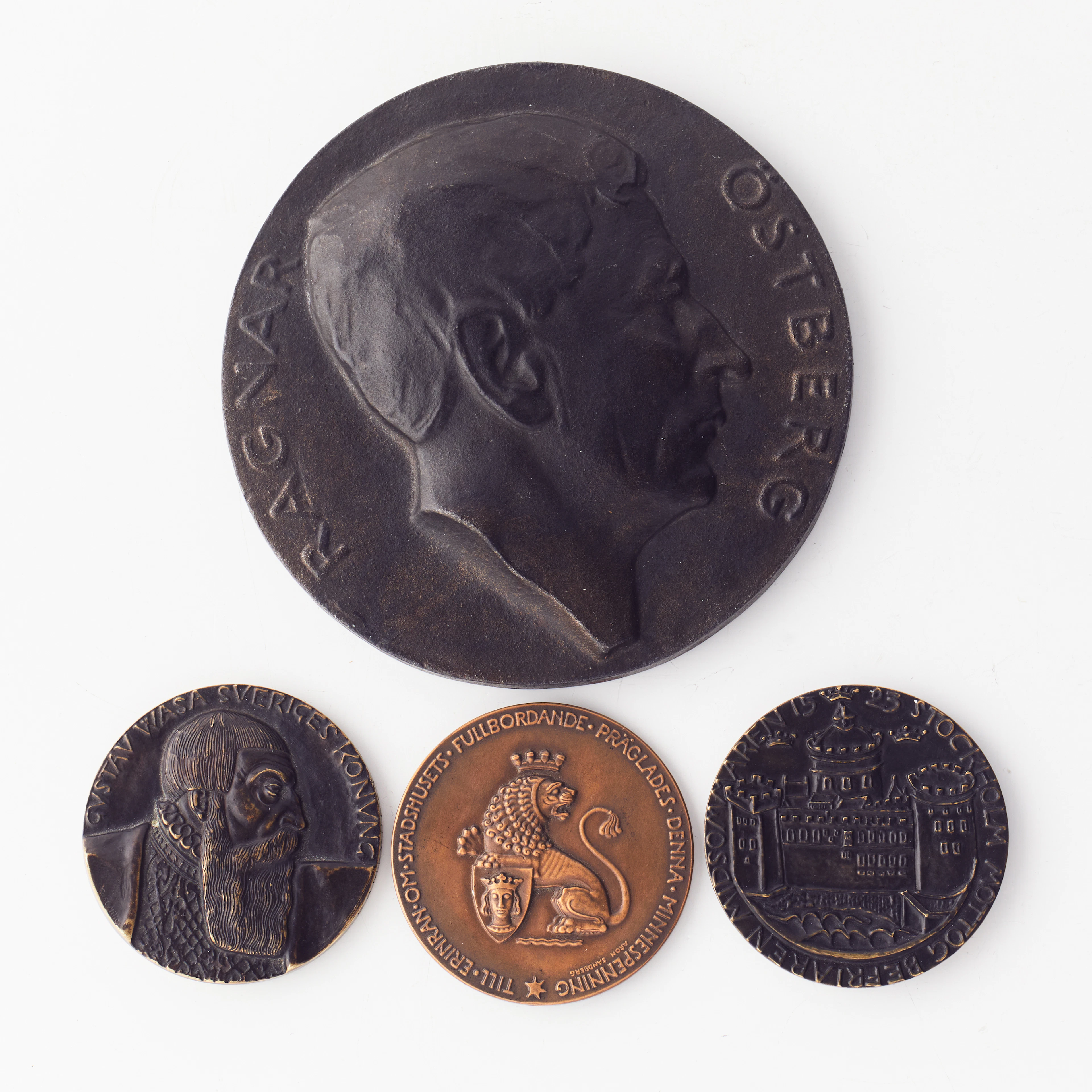 Medaljer, fyra stycken