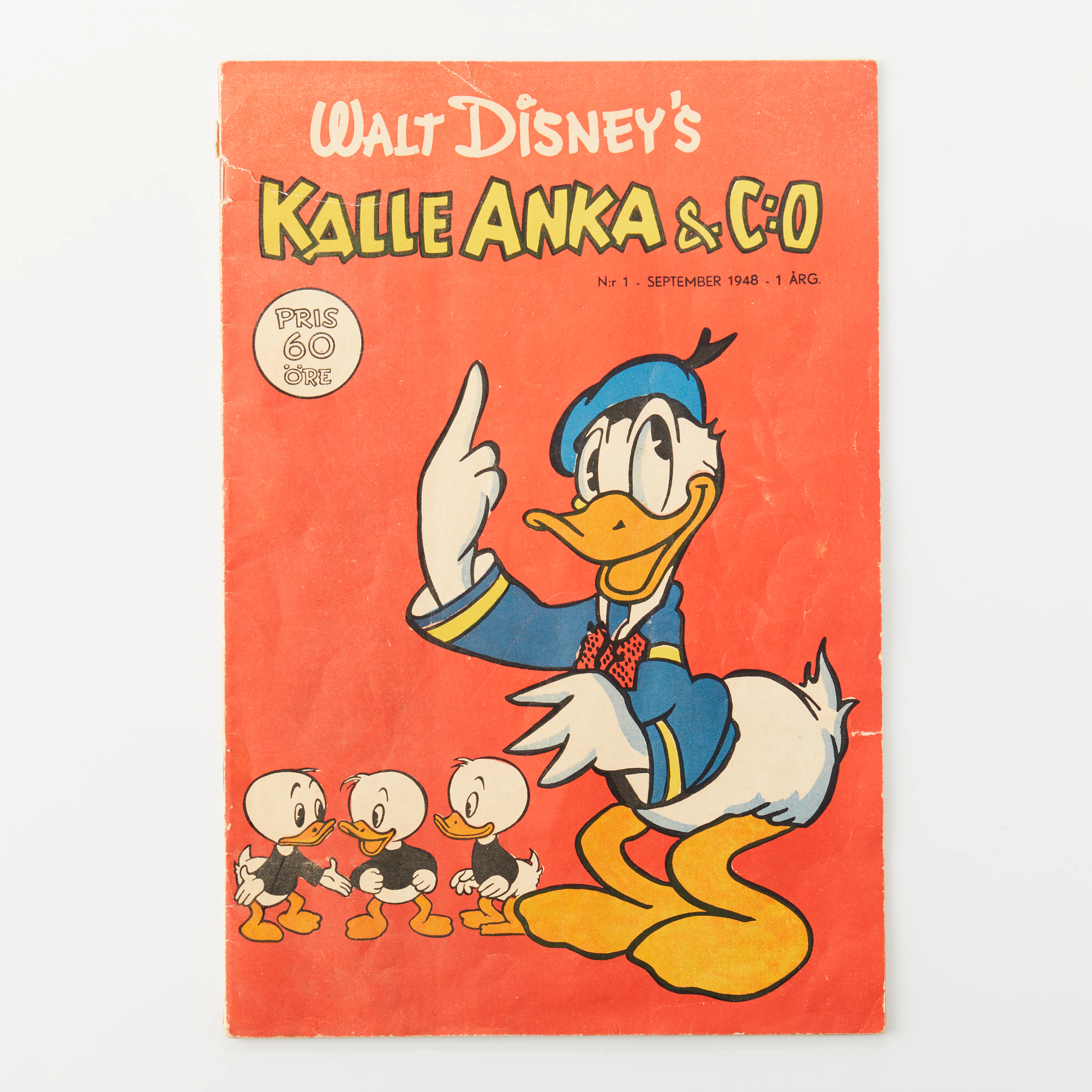 Kalle Anka & C:o N:r 1 - September 1948 - 1 årg.