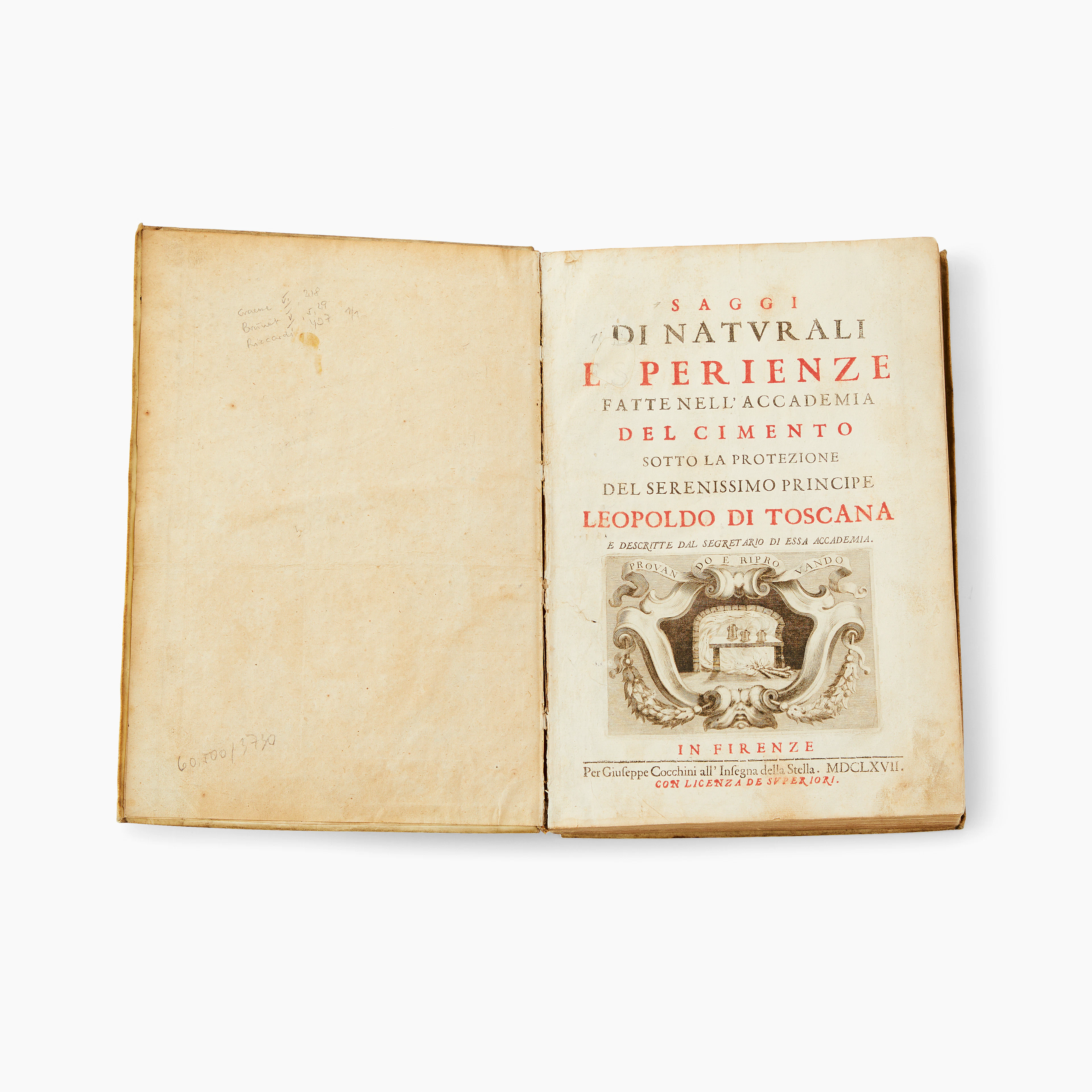 Physical experiments with engraved plates 1667