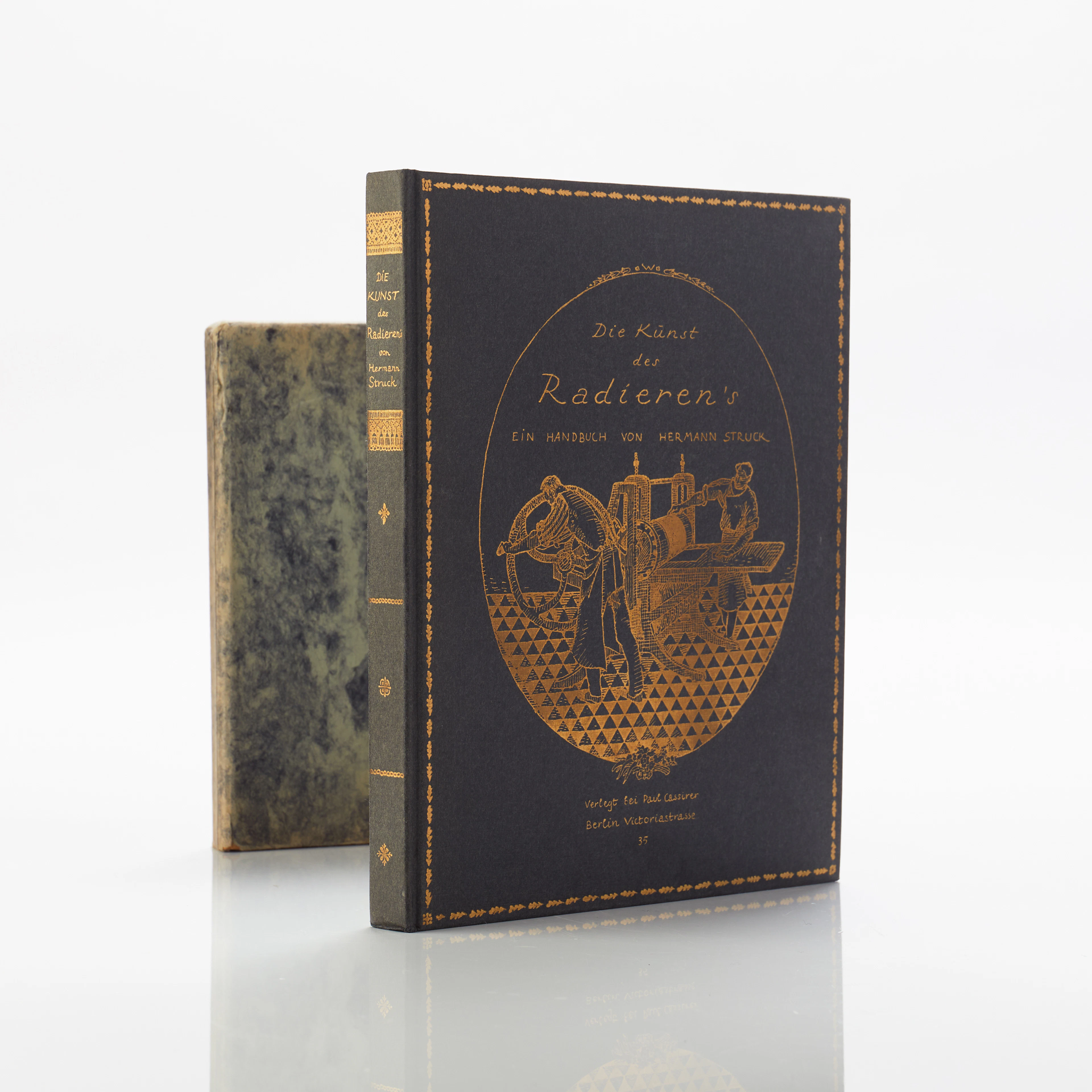 Die Kunst des Radierens med originalgrafik