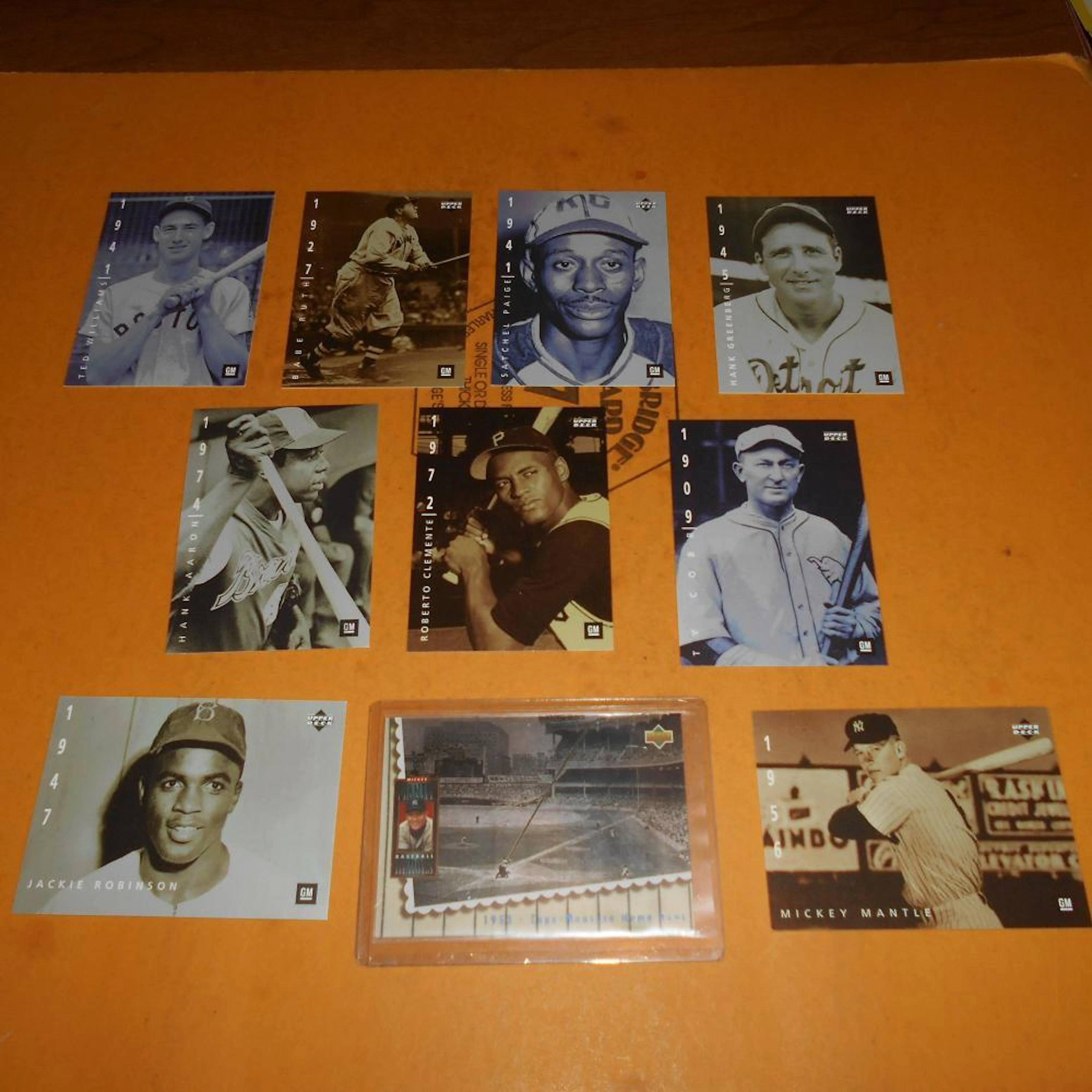 1994 Upper Deck GM collection 9 Card Set + 1989 Kahn's...