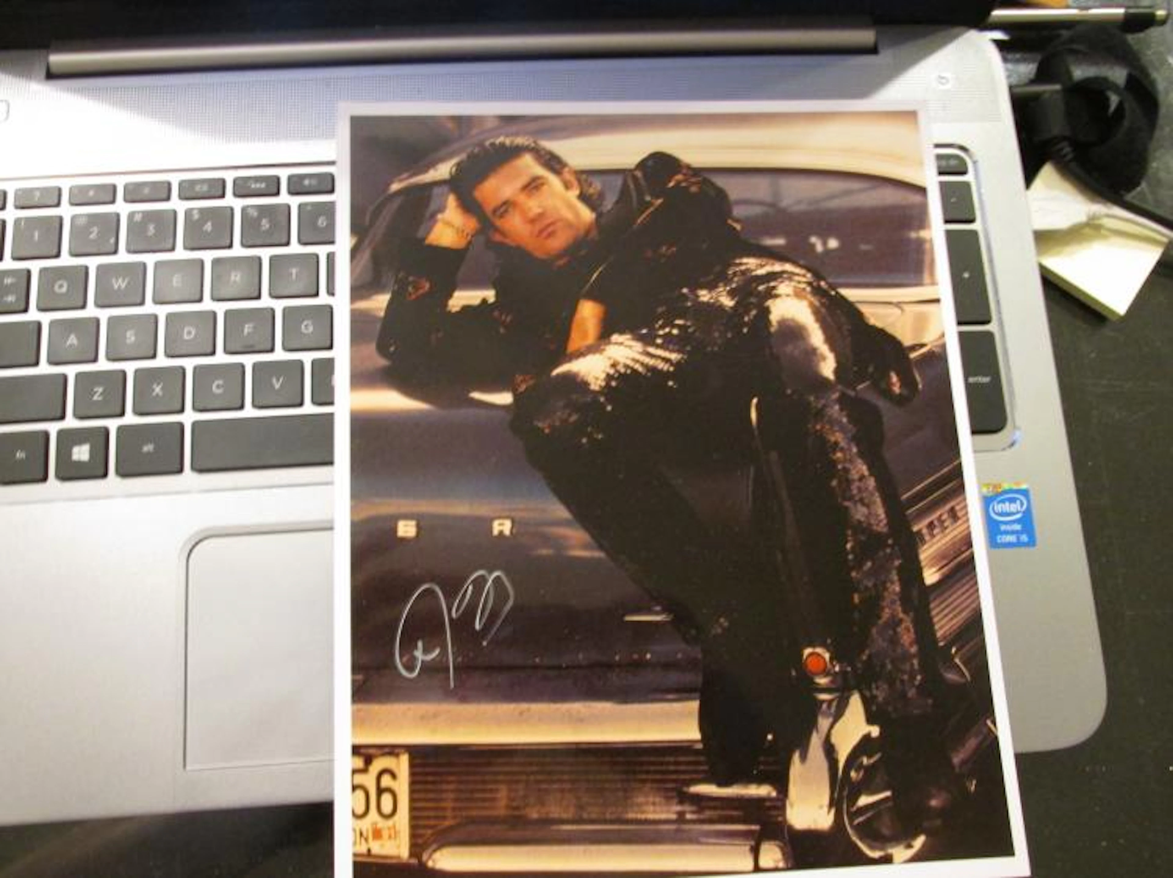 Antonio Banderas Hand Signed Photo