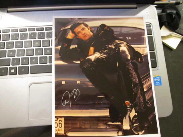 Antonio Banderas Hand Signed Photo