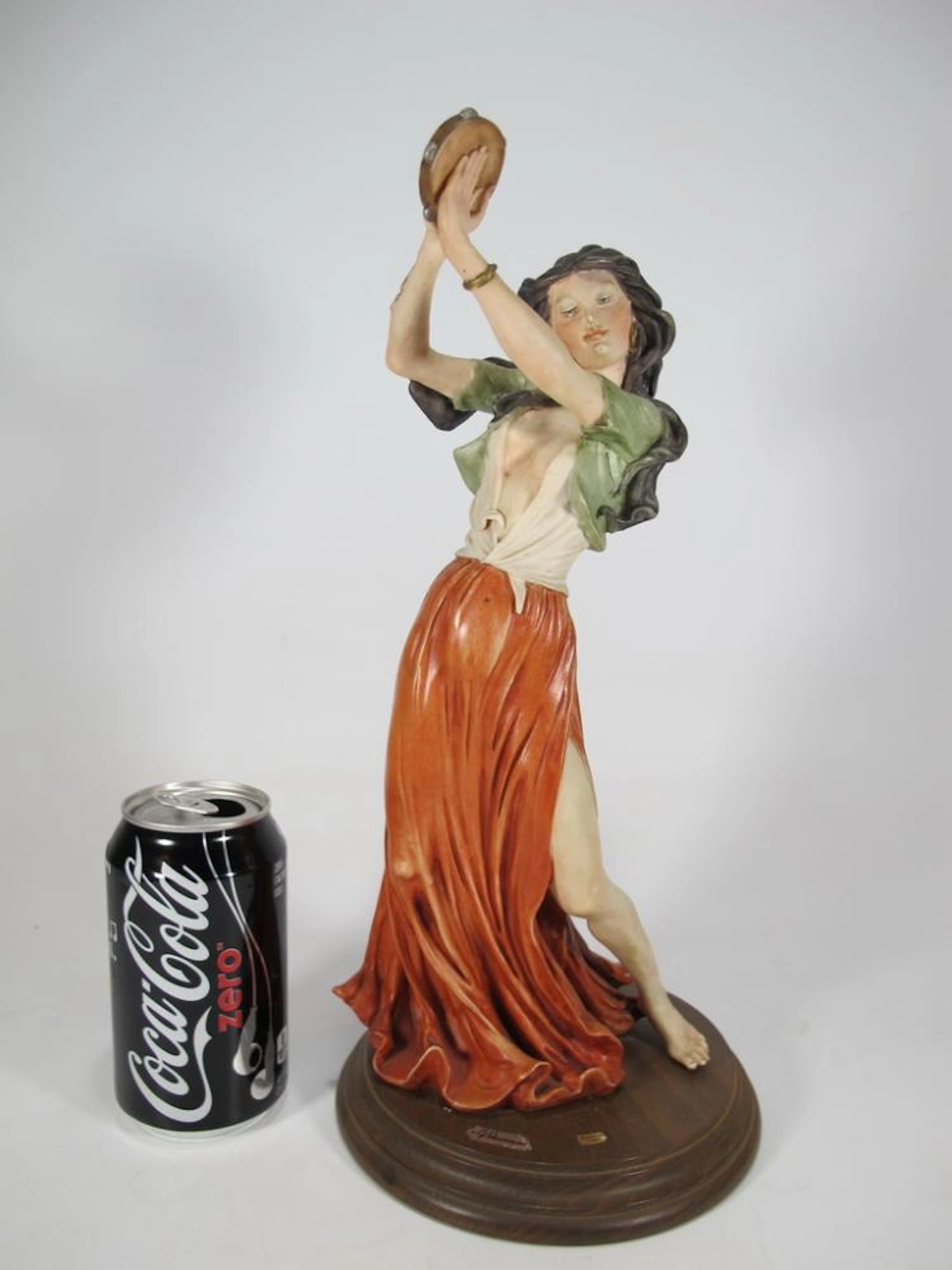 Italian G. Armani Dancer porcelain sculpture