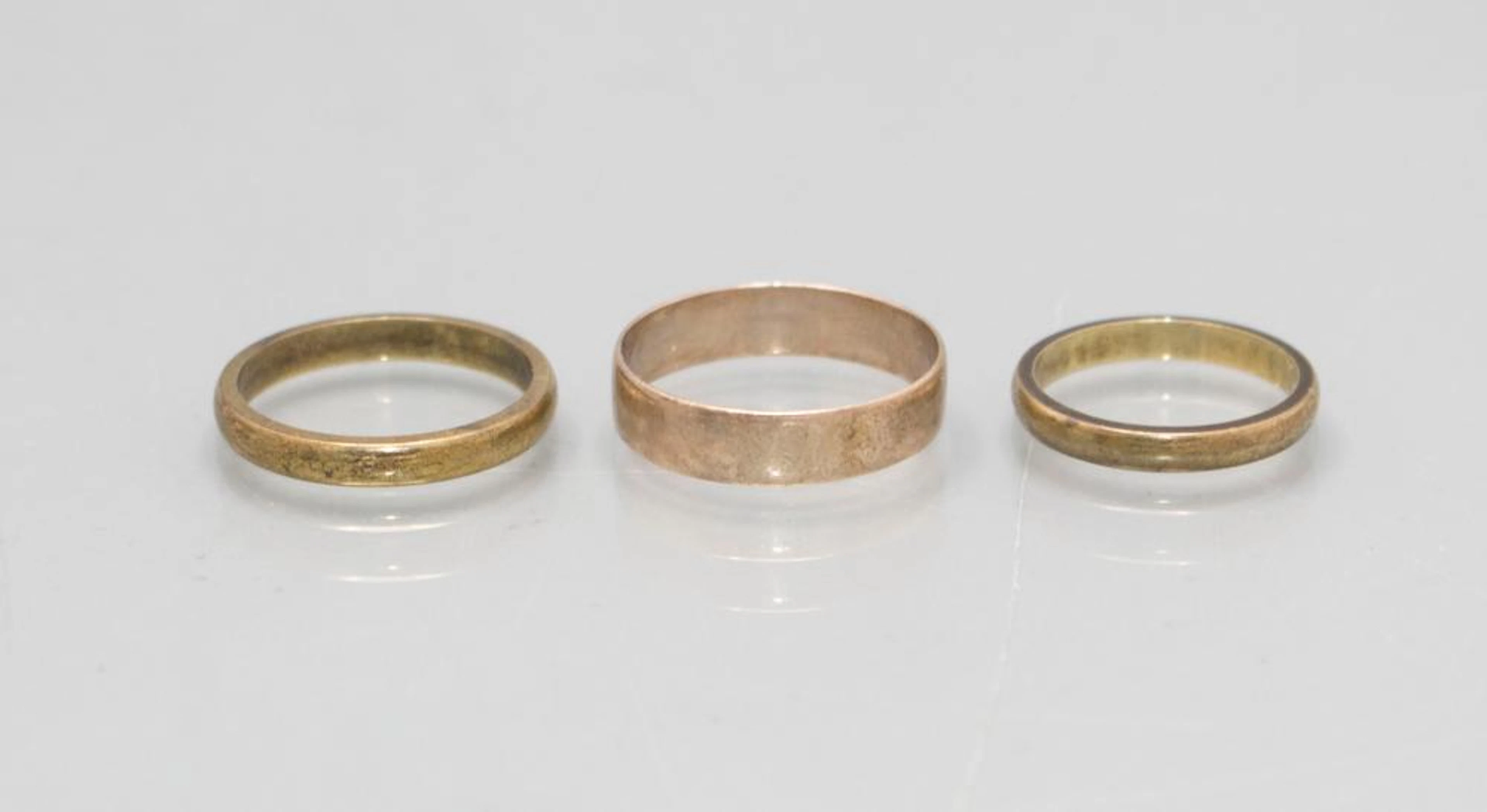 3 Eheringe / 3 wedding rings