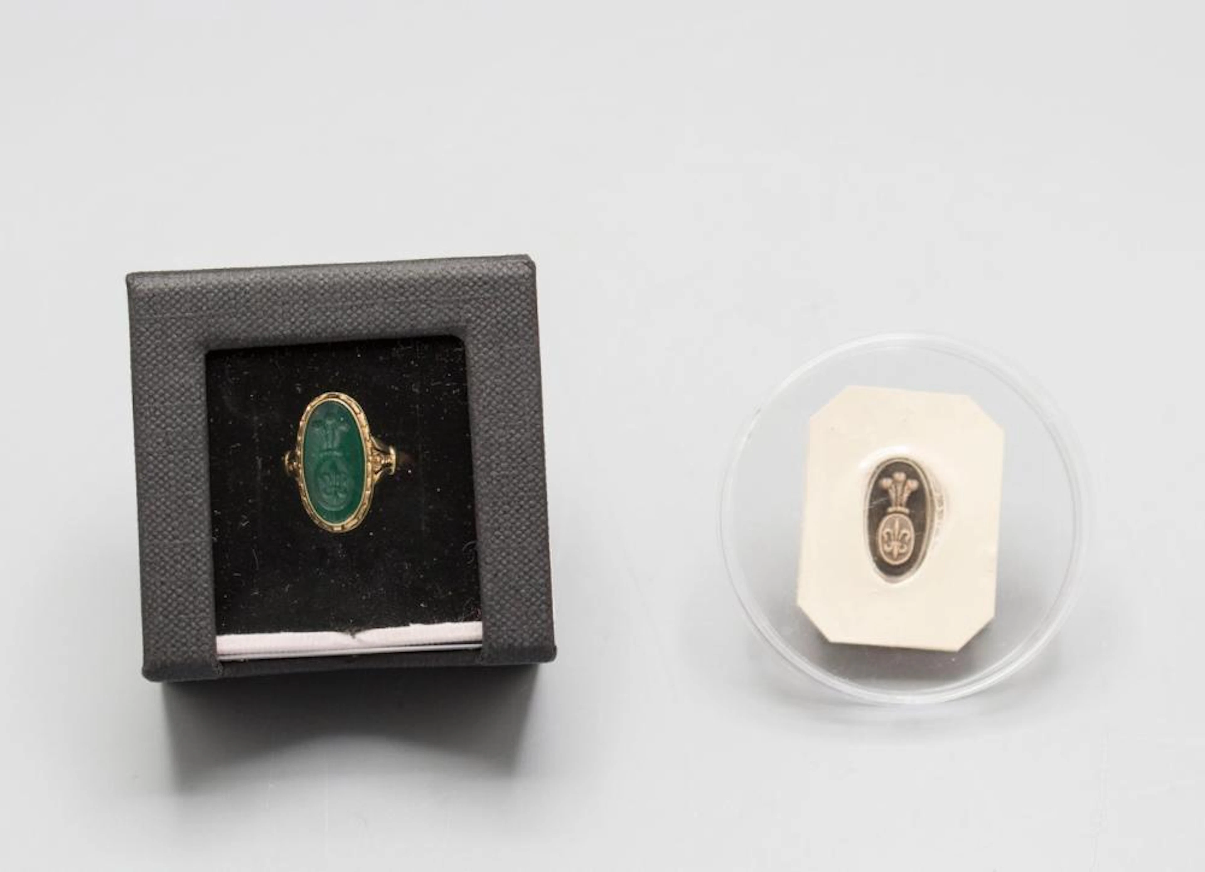 Siegelring / A 14 ct gold seal ring