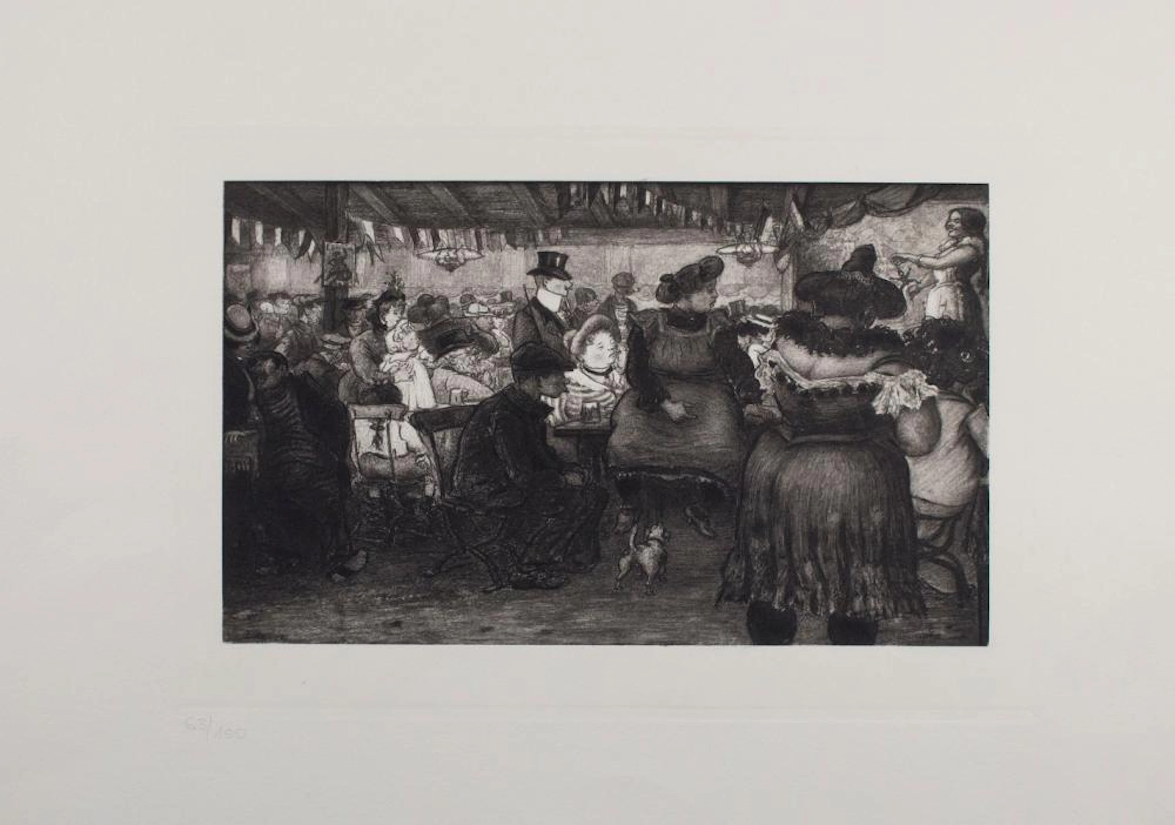 Heinrich ZILLE (1858-1929) 'In der Kneipe' / At the bar