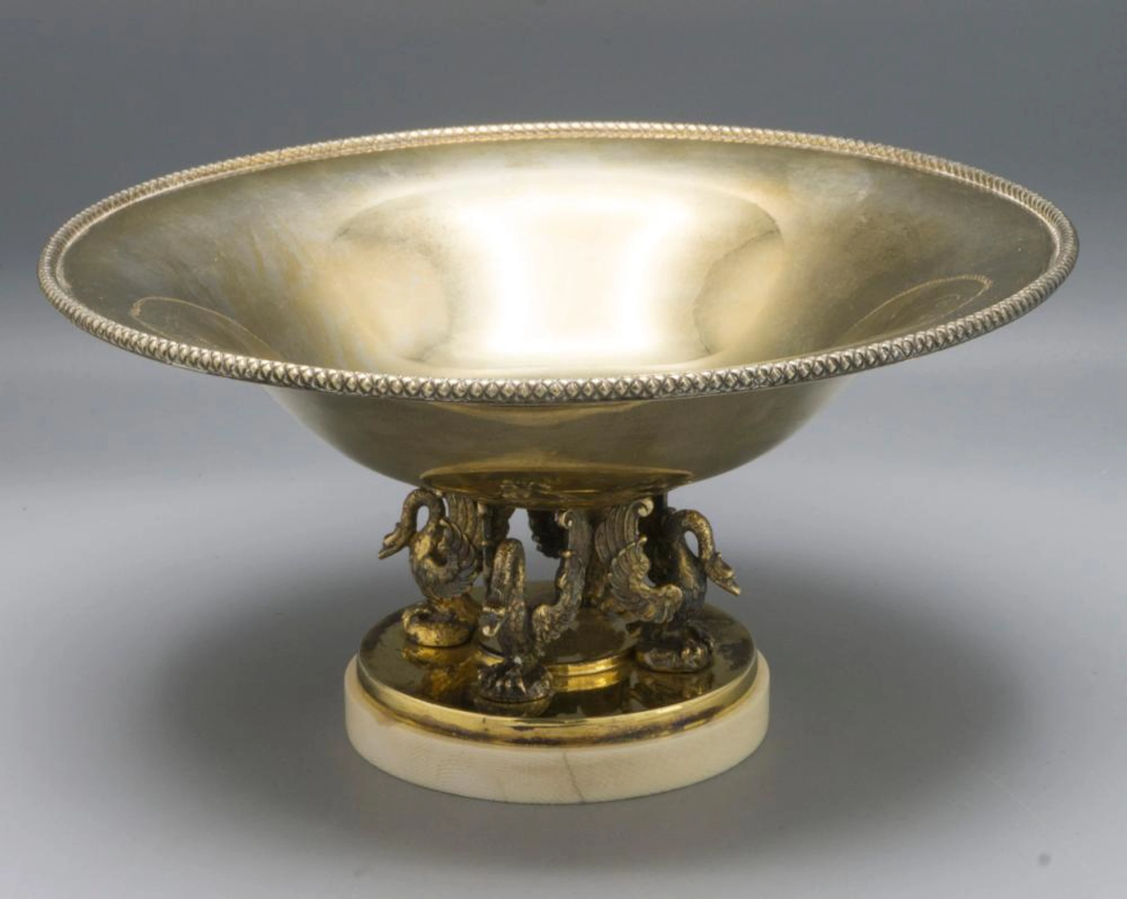 Obstschale / A sterling silver fruit bowl, Wolfers Frères, Brüssel, um 1900