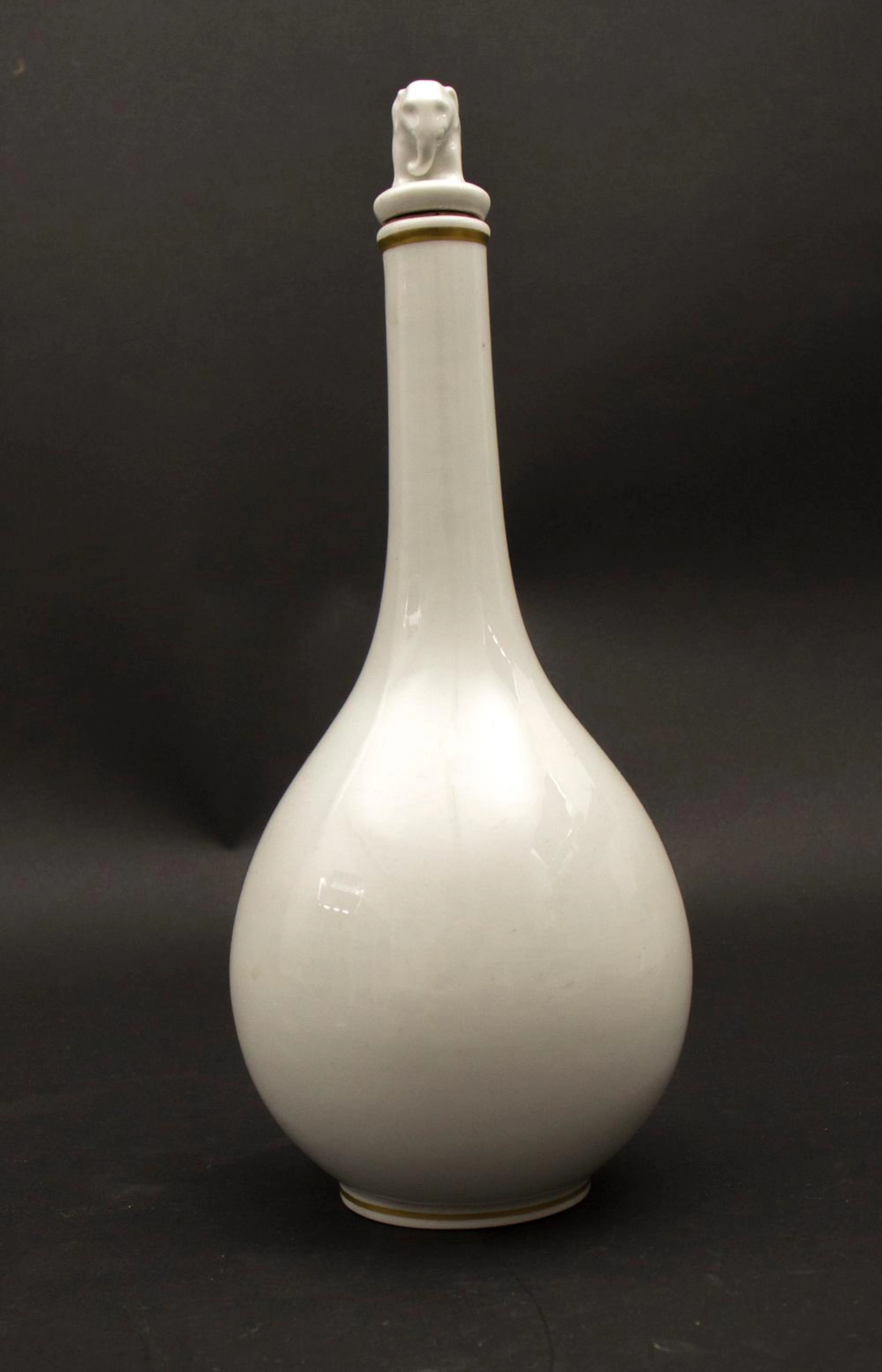 Likörflasche / A liquor bottle, Theodor Schmuz-Baudiss, KPM Berlin, nach 1945
