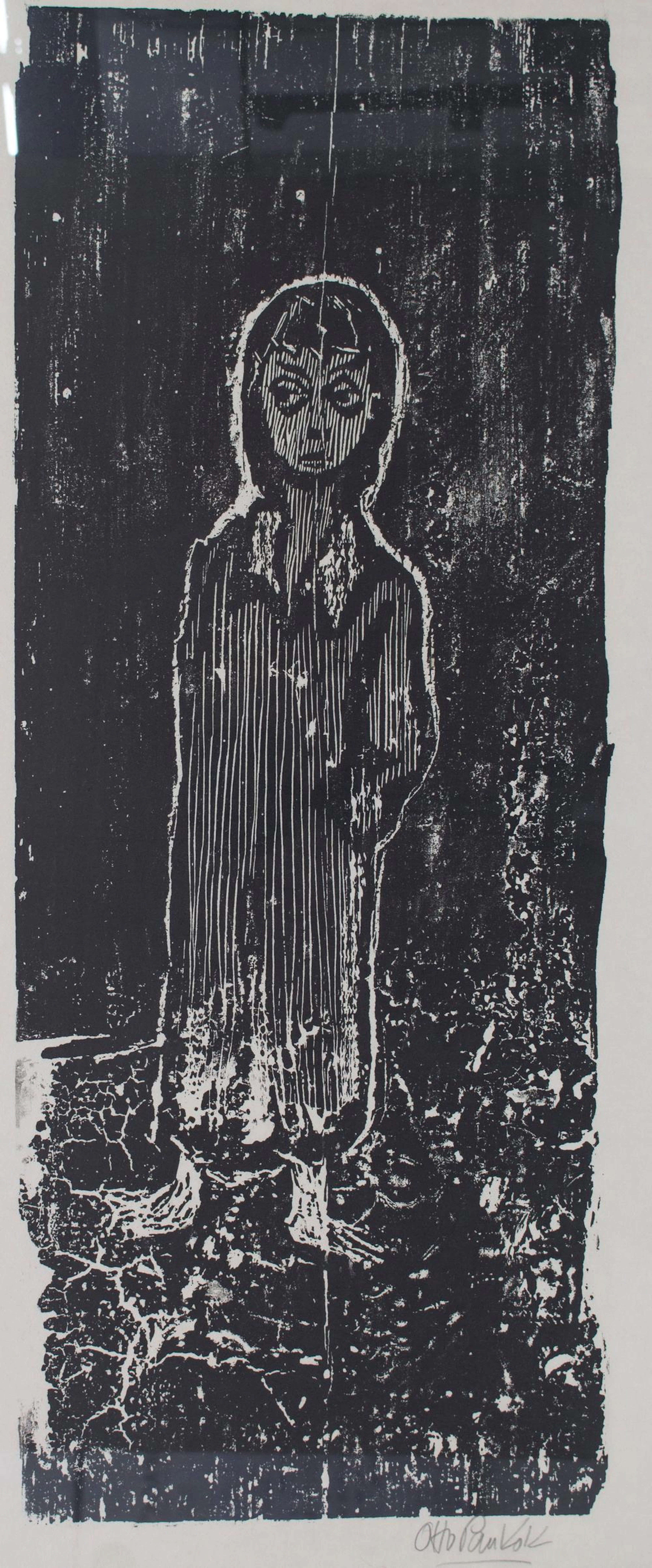 Otto Pankok (1893-1966), 'Mädchen' / 'A girl'