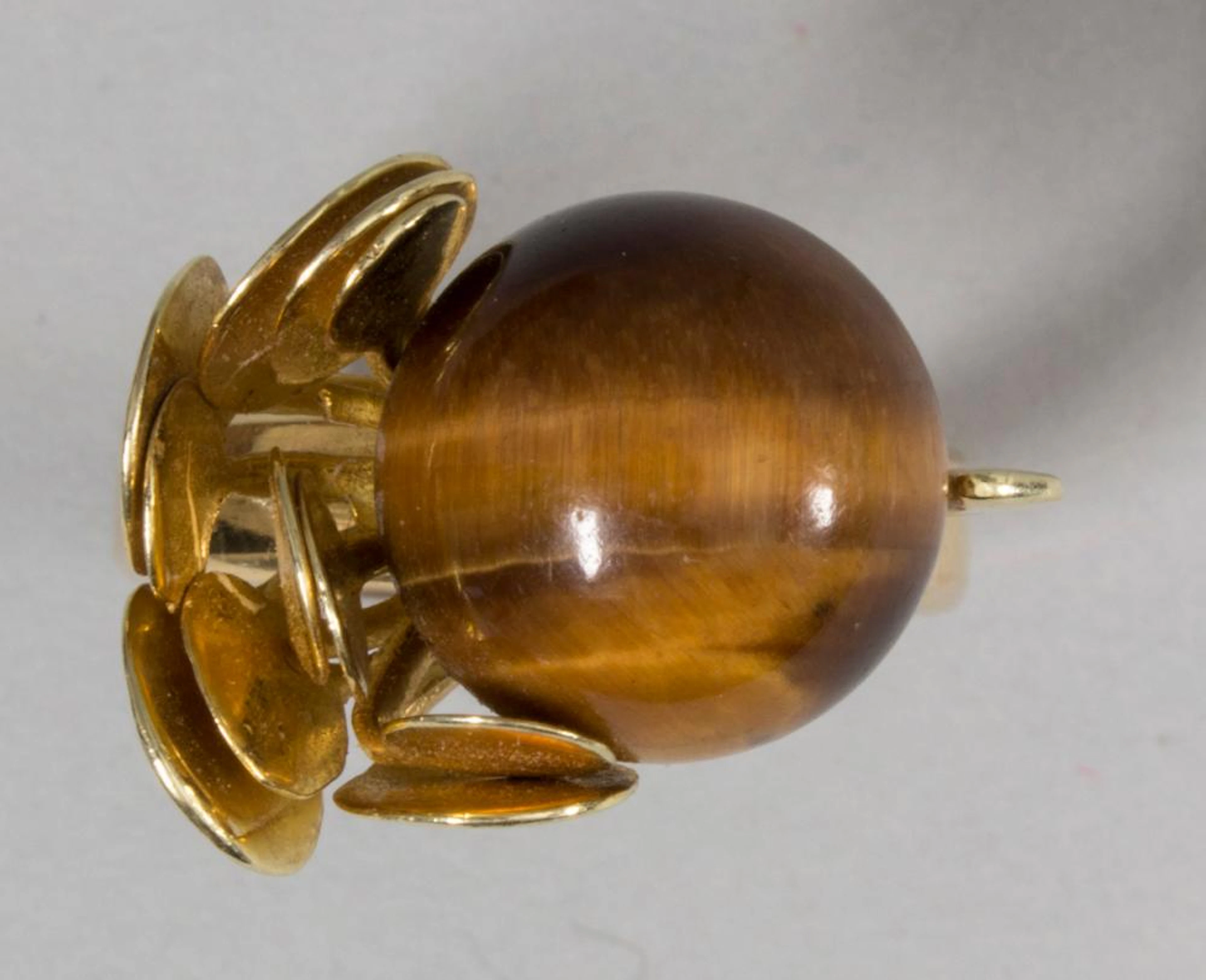 Damenring mit Tigerauge / A ladies ring with tiger eye
