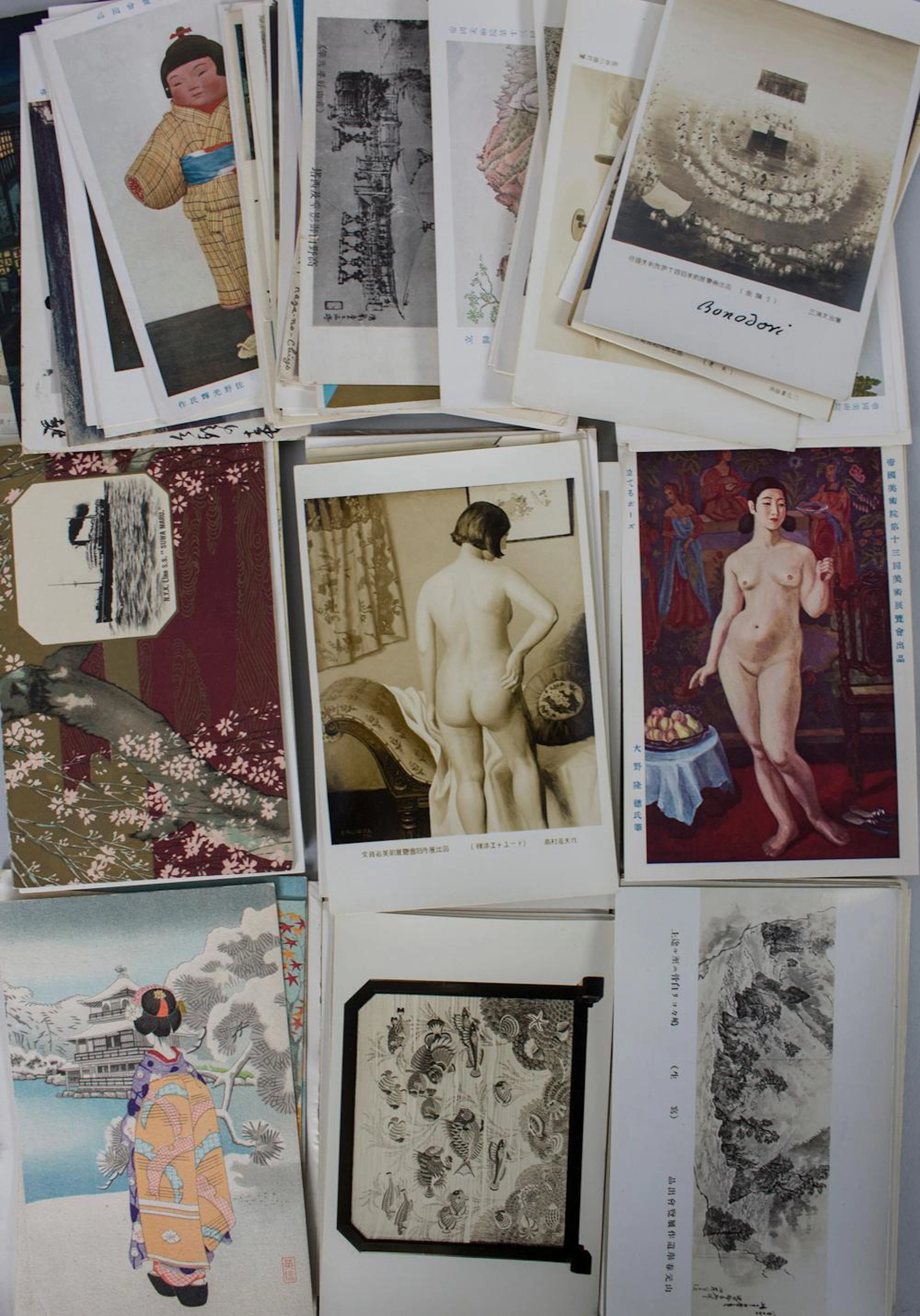 Sammlung Bildpostkarten Japan / Collection of picture postcards 'Japan'