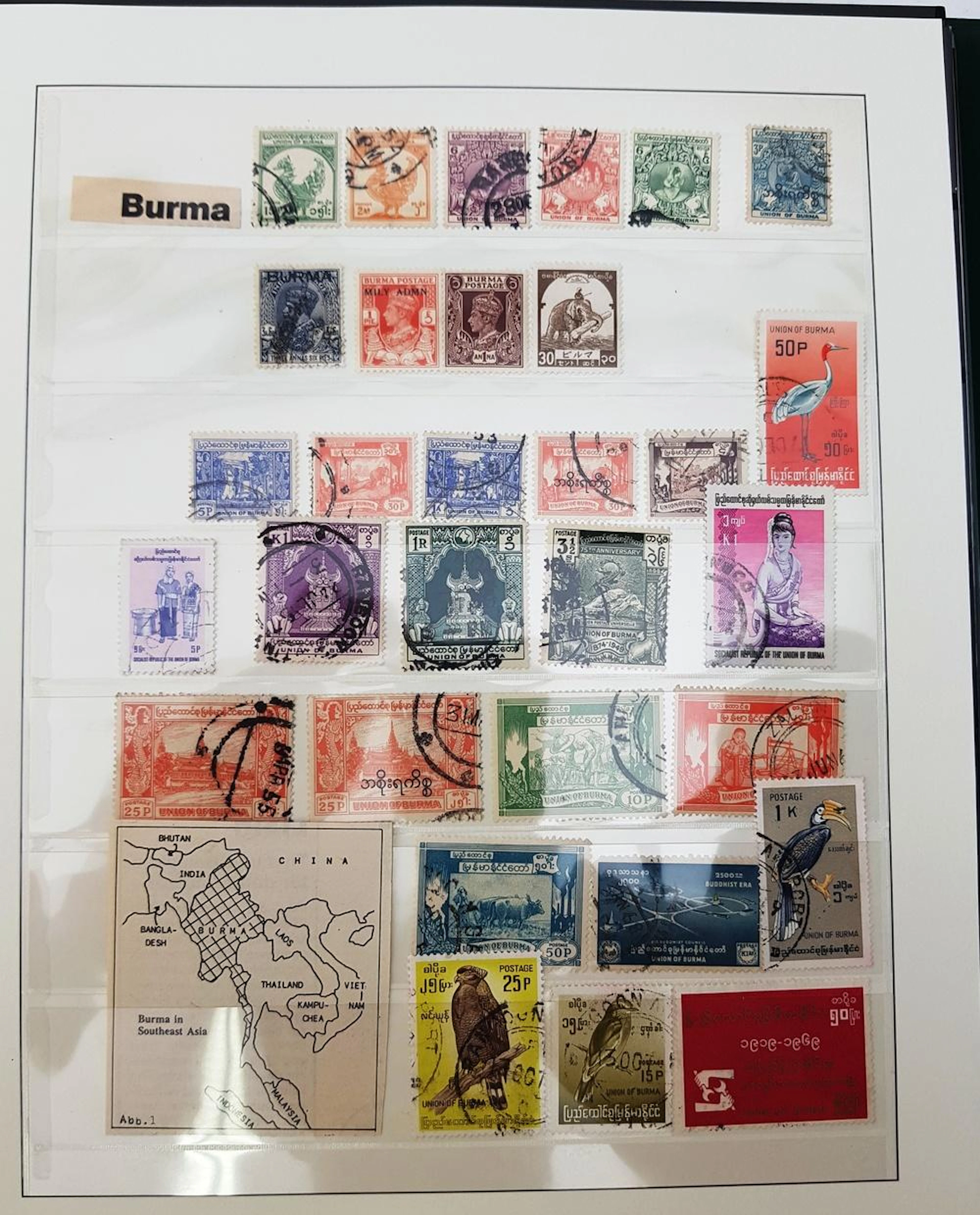 Sammlung Briefmarken diverse Länder / A collection of...