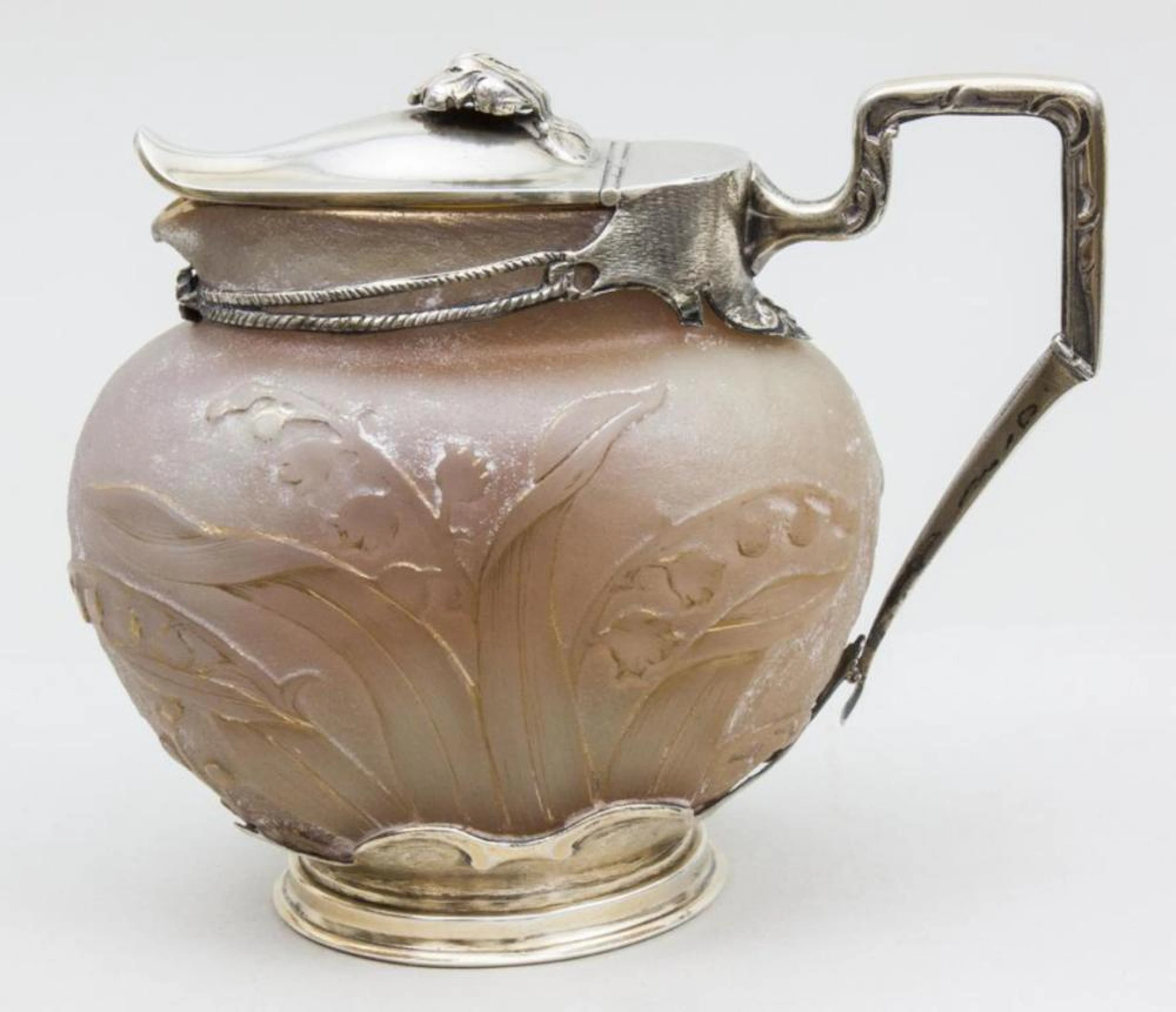 Kännchen mit Muguet, Daum Frères, Jacques Gruber, Nancy, 1893