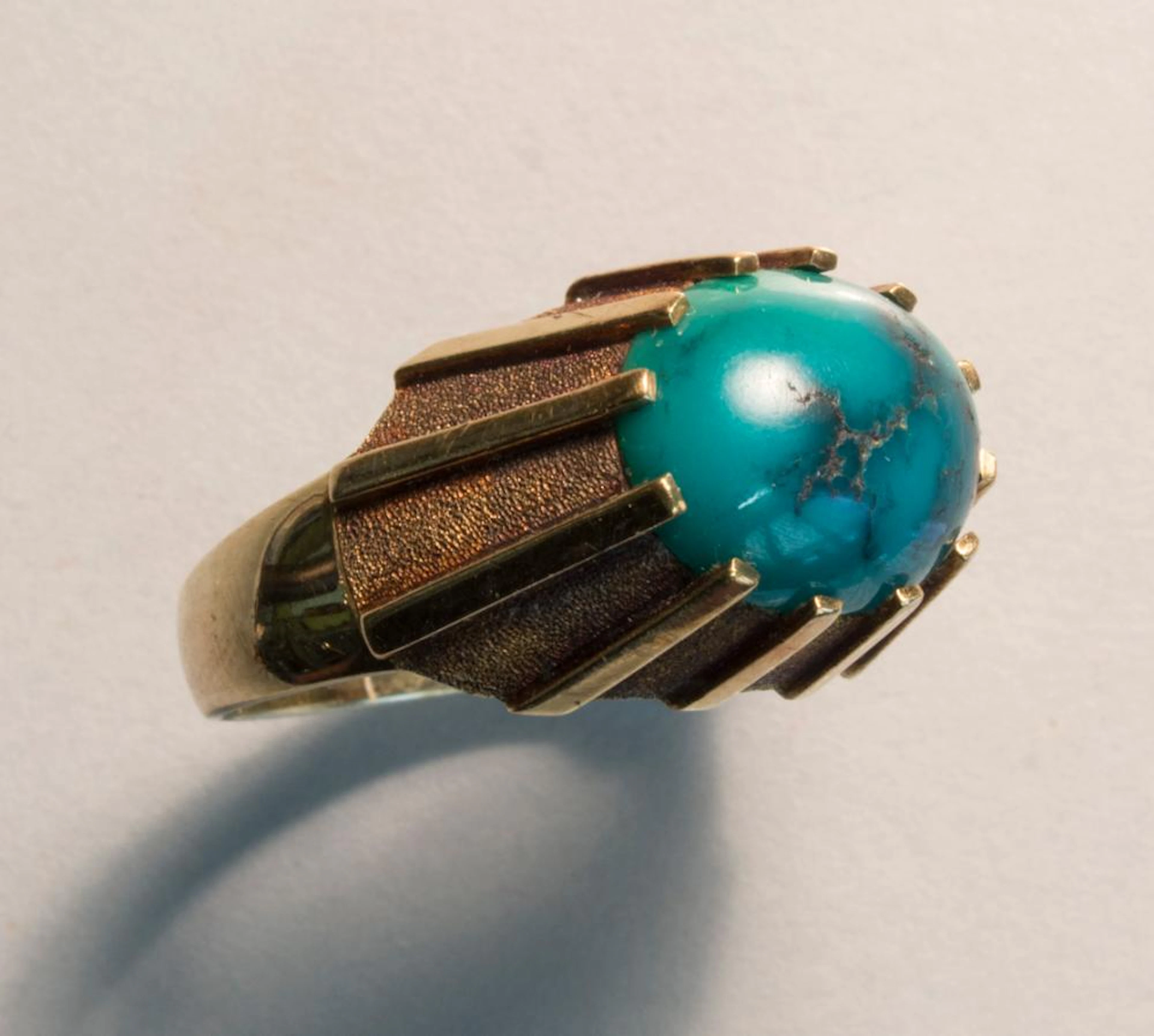 Damenring mit Türkis / A ladies ring with turquoise