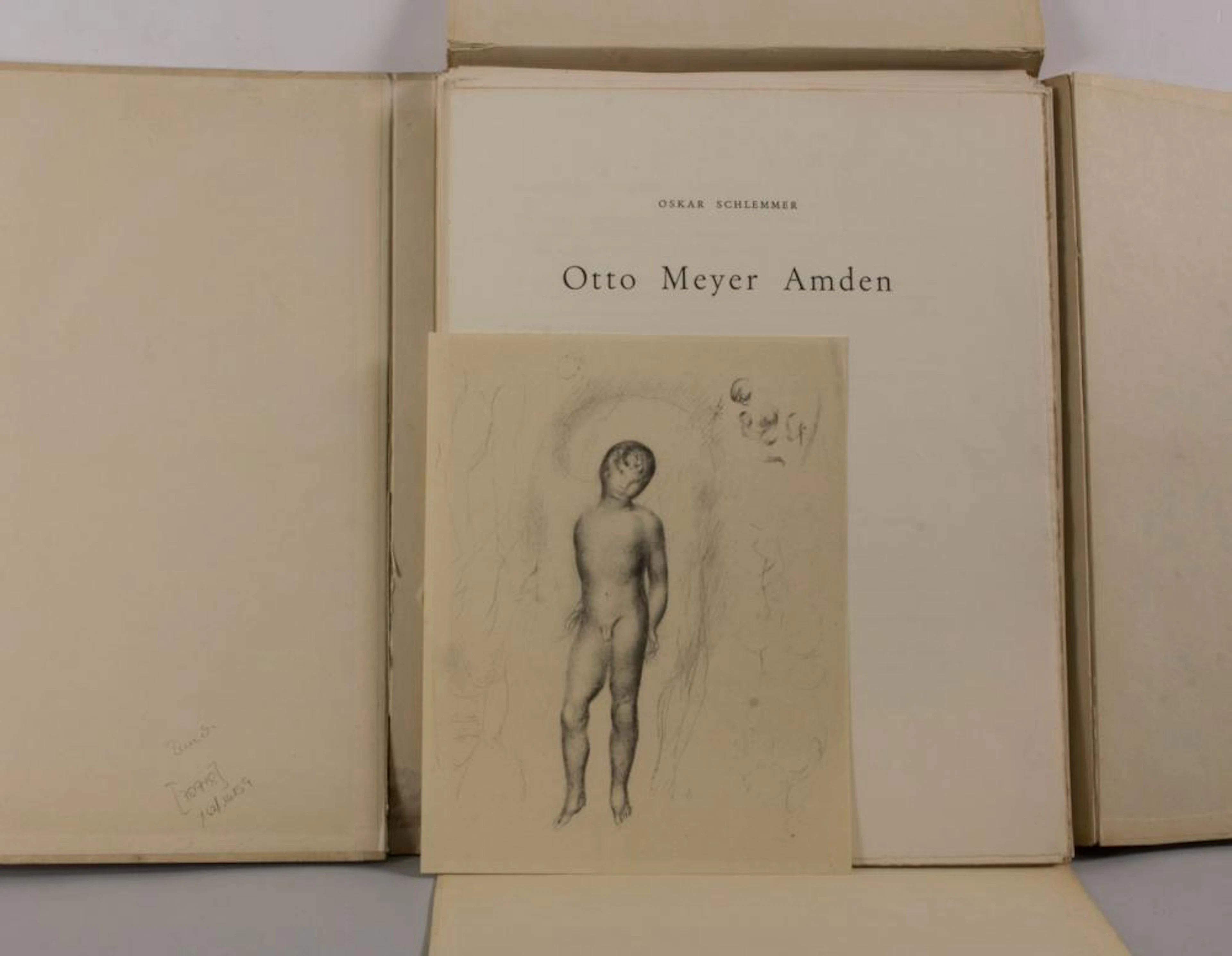 Oskar Schlemmer, 'Otto Meyer Amden. Aus Leben, Werk und Briefen, Zürich, 1934