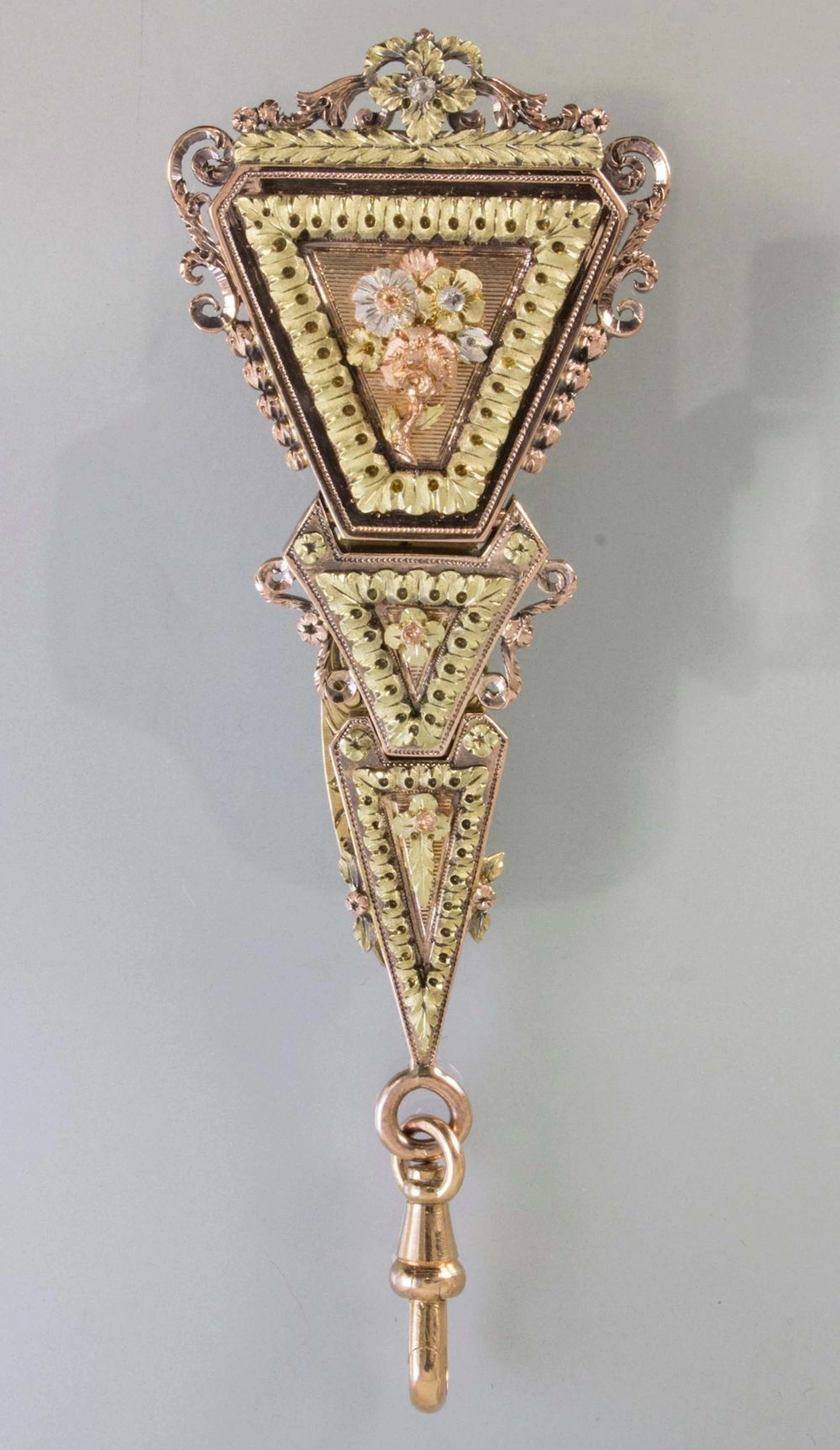 Louis-Seize Chatelaine / An 18 ct gold chatelaine, Frankreich, um 1770