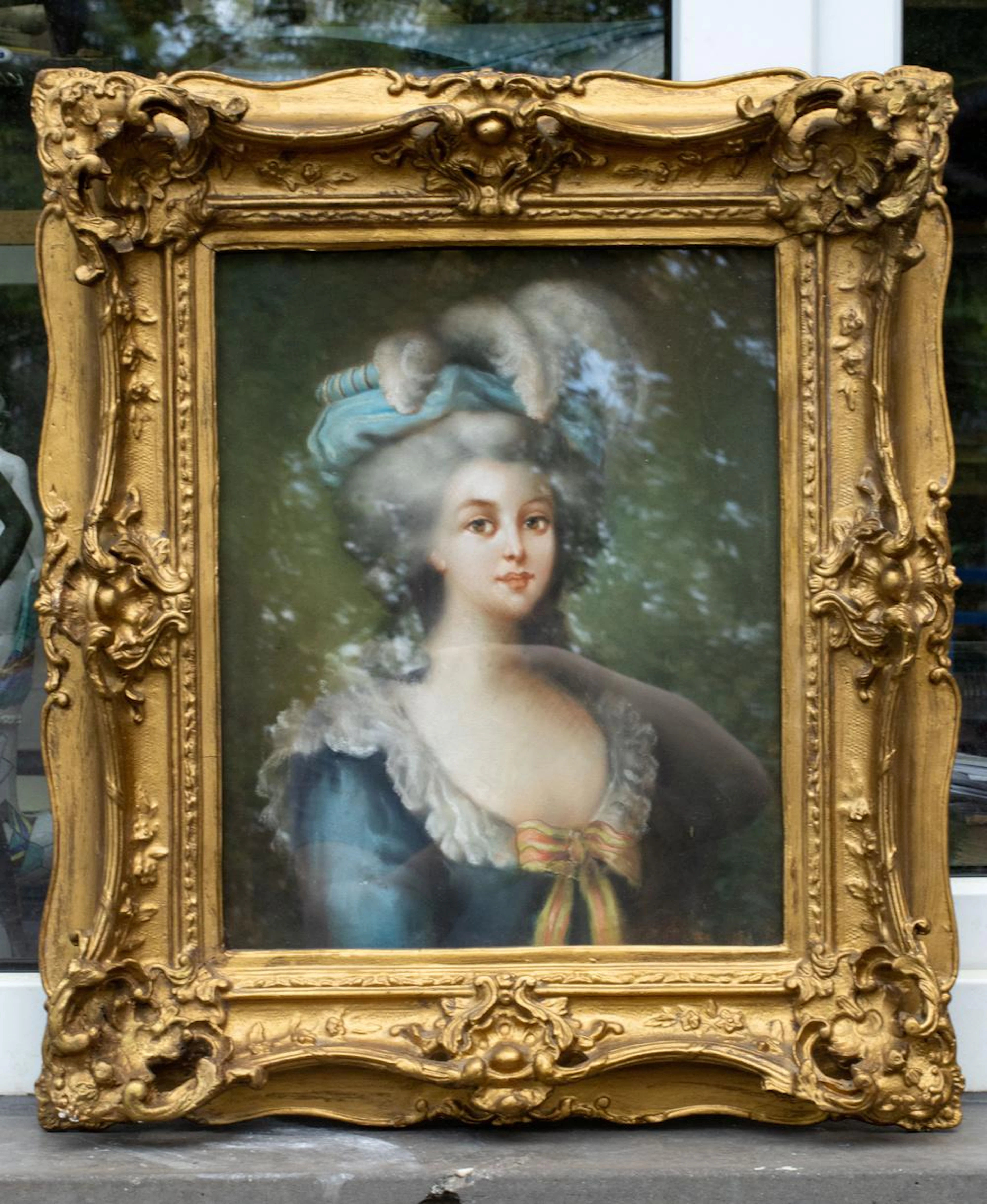 Künstler des 19. Jh.,' Elegante Dame' / 'An elegant lady'