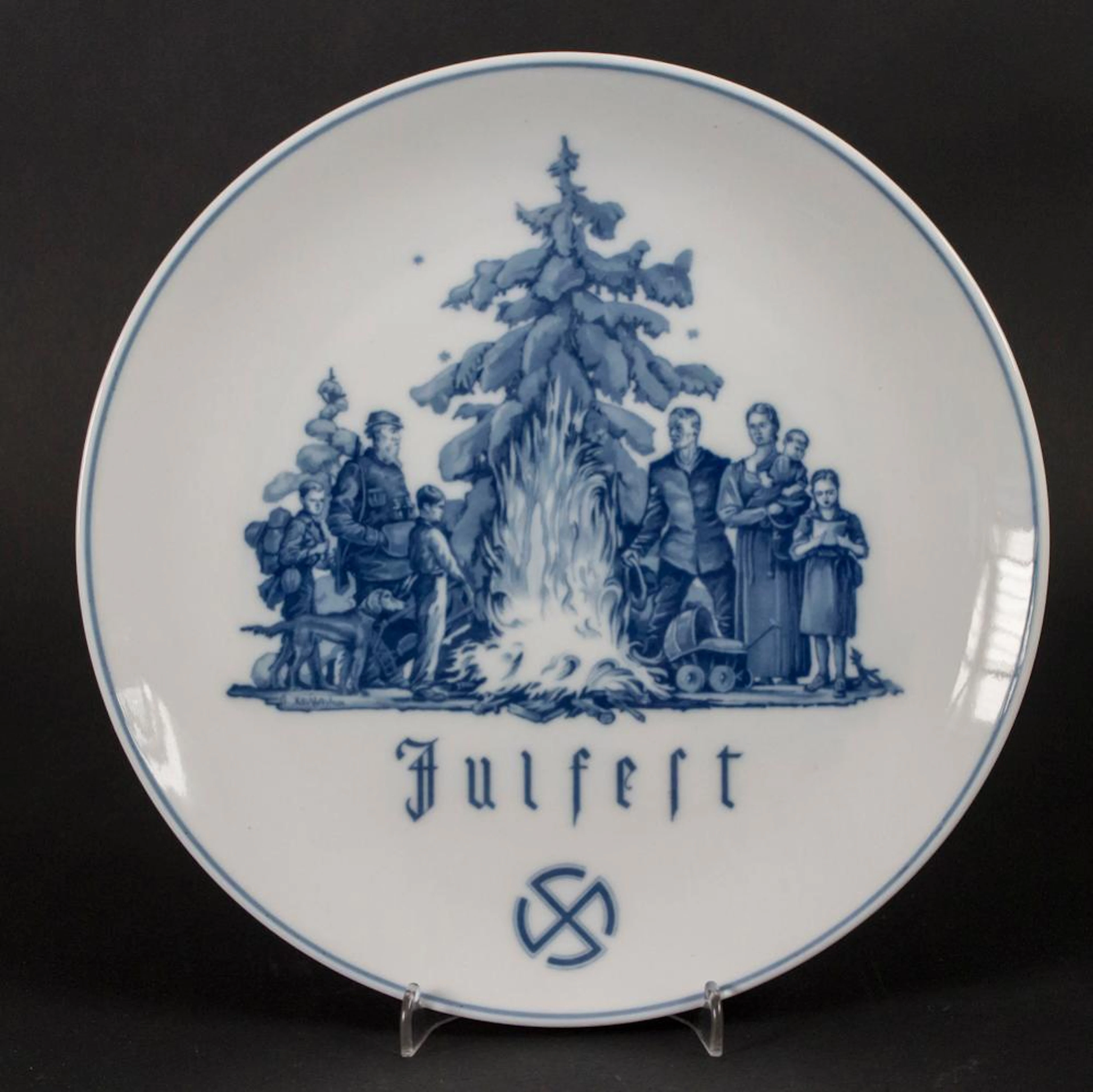 Weihnachtsteller / Julteller / A Christmas plate