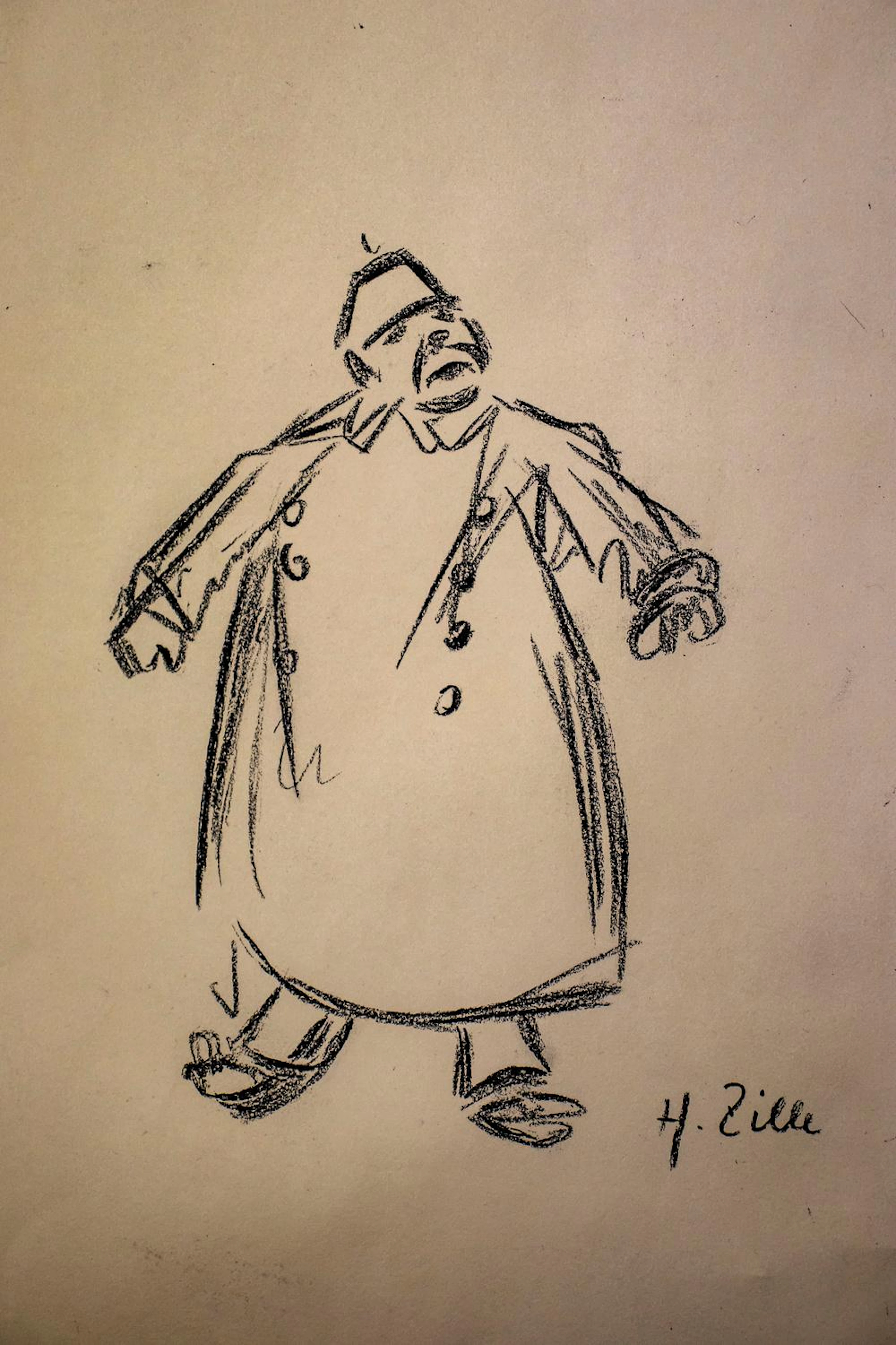 Heinrich ZILLE (1858-1929), 'Der Amtmann' / 'The Official', um 1890