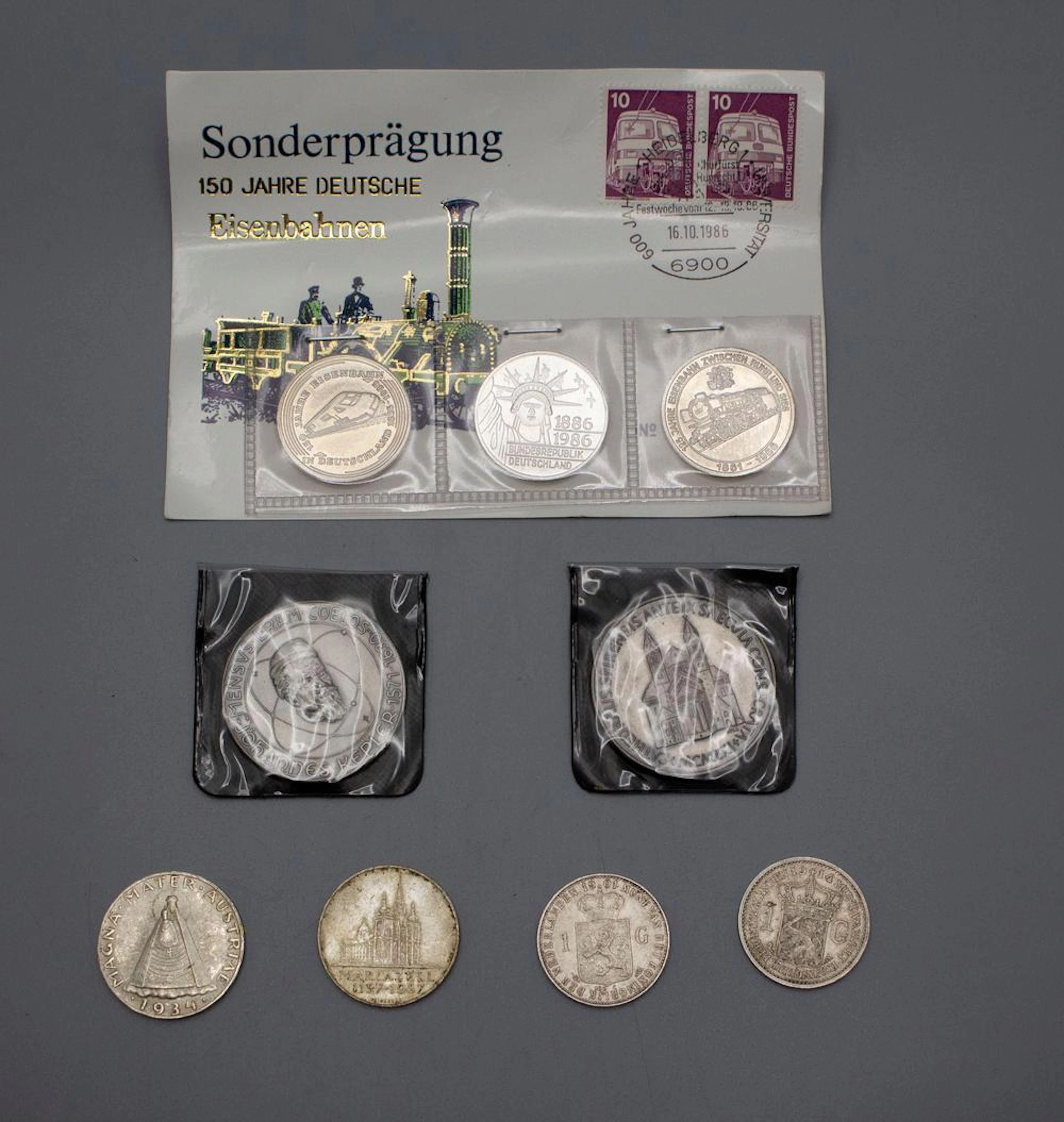 Konvolut Münzen und Medaille
