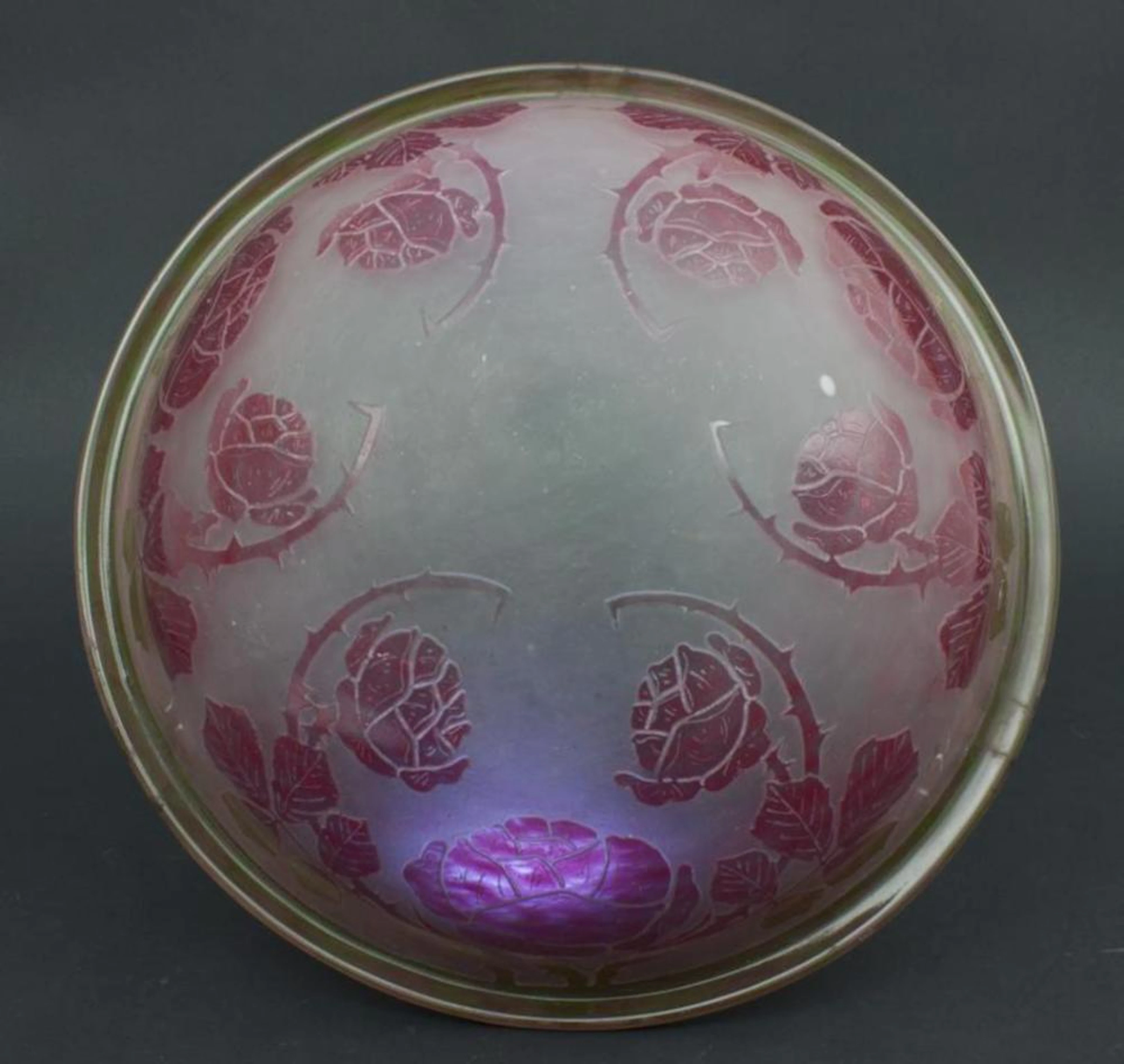 Jugendstil-Lampenschirm/Art Nouveau Lamp Shade
