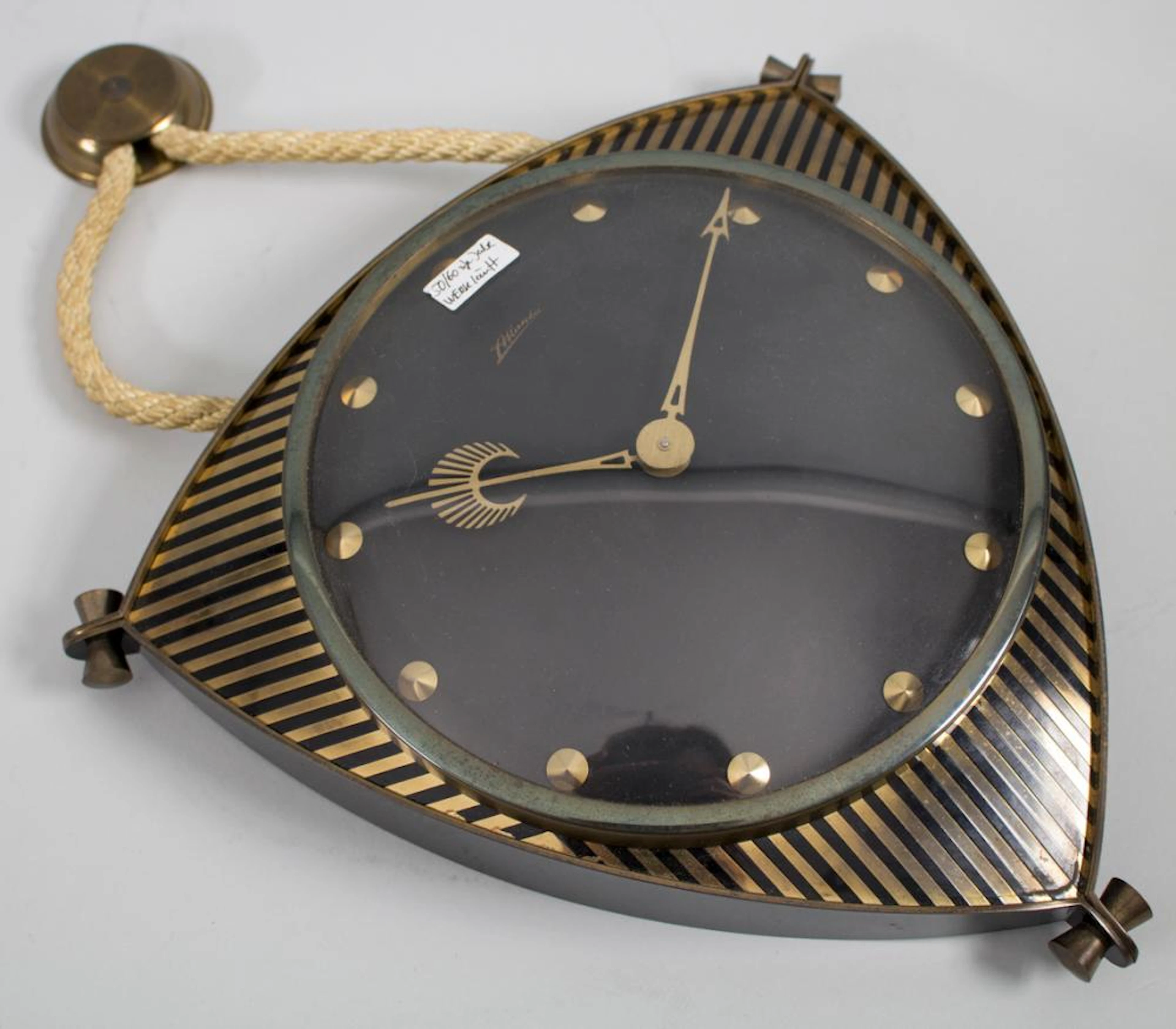 Wanduhr / A wall clock, Atlanta, deutsch, um 1960