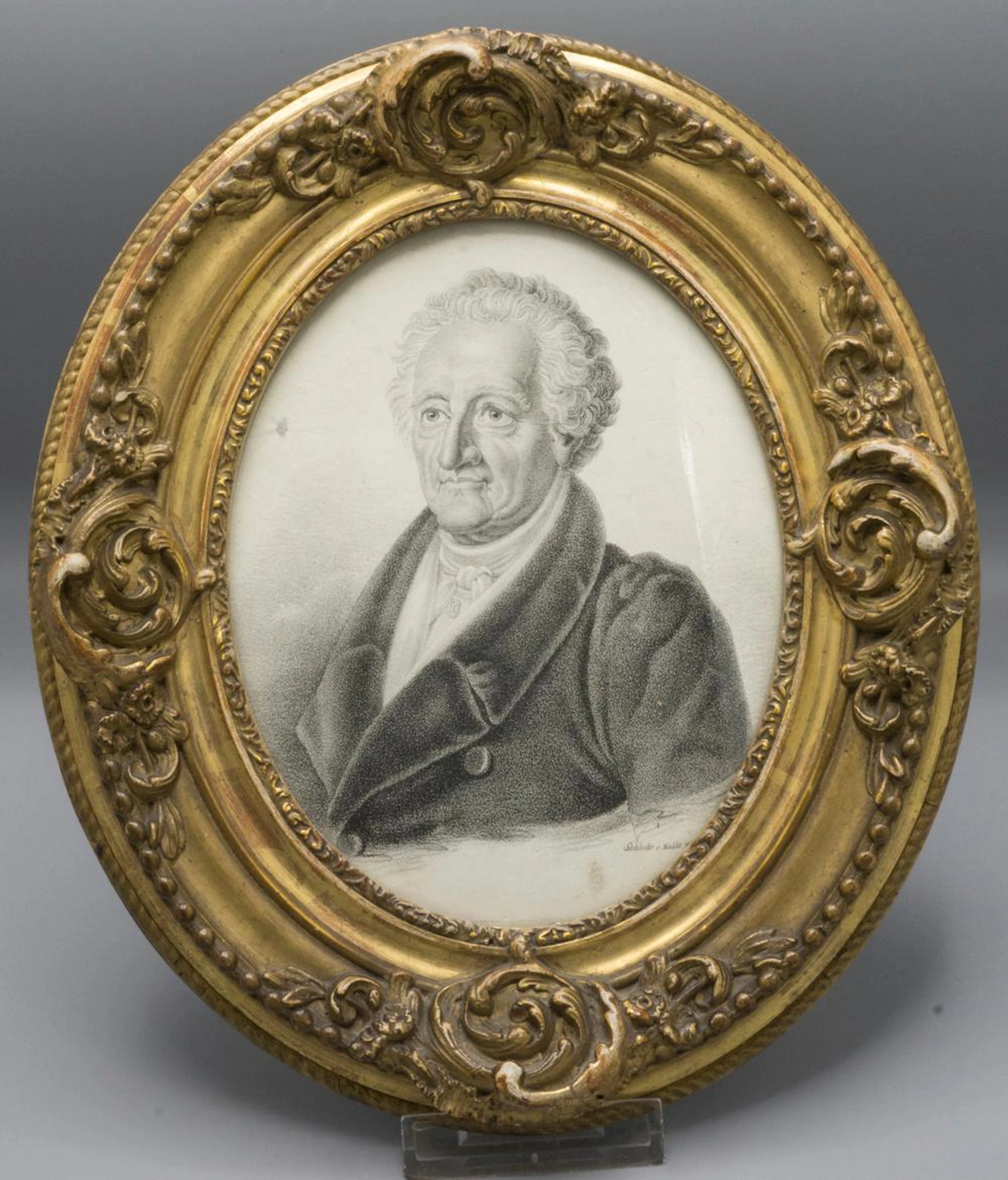 Samuel Baruch Ludwig Halle (1824-1889), 'Johann Wolfgang Goethe', nach 1860