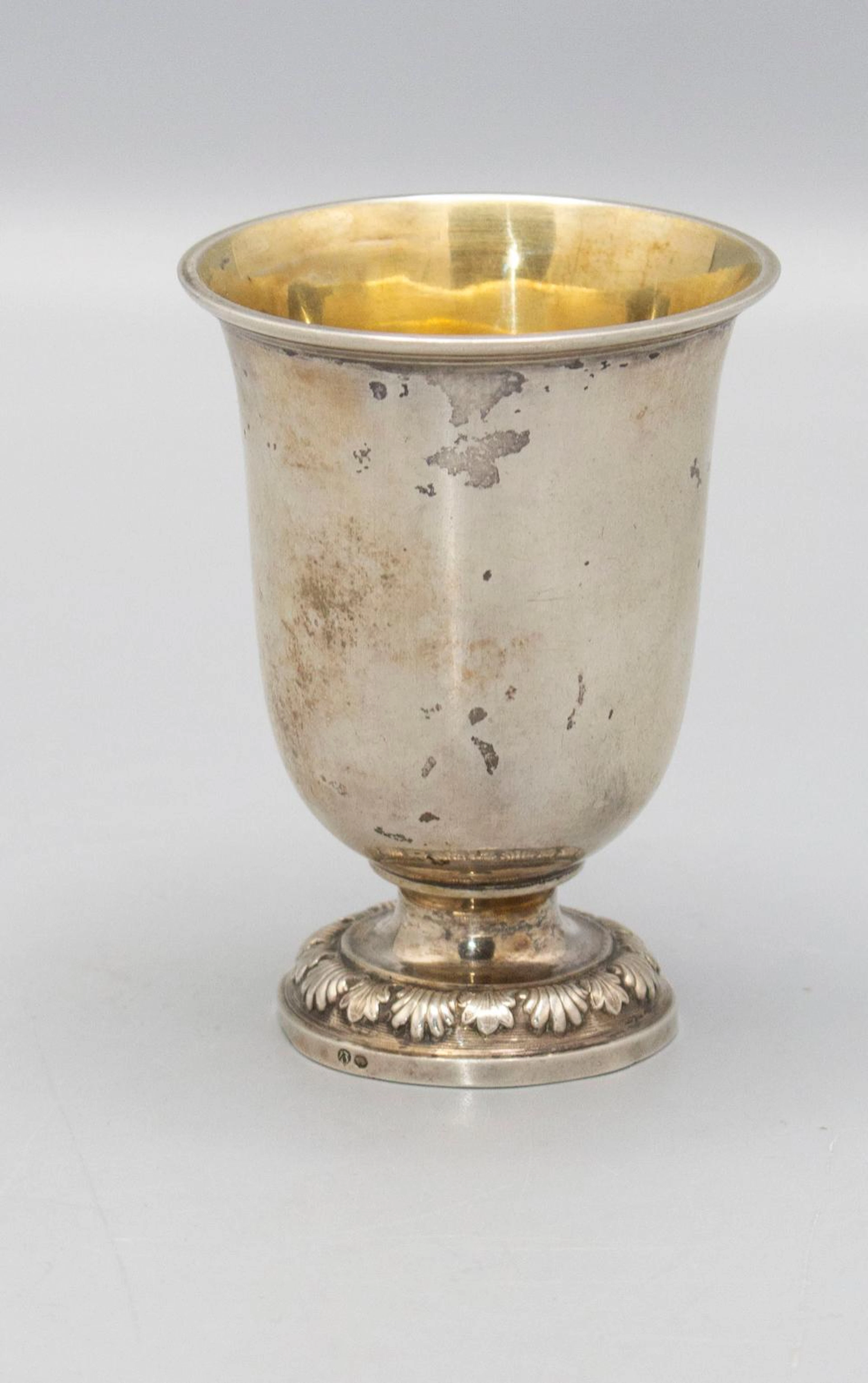 Silberbecher / A silver beaker, Freiburg i.B., 19. Jh.