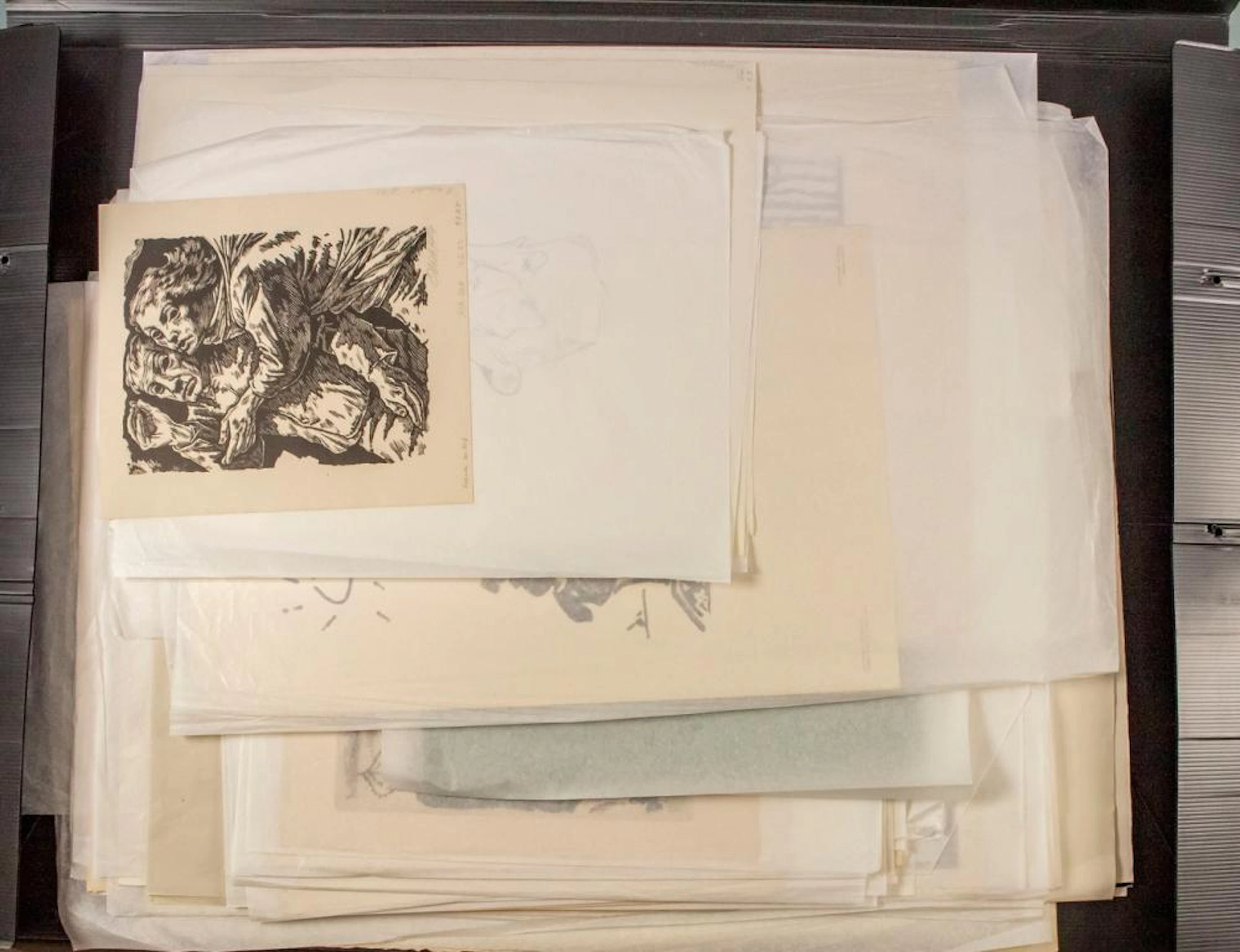 Konvolut Grafiken der Griffelkunst / A set of 59 graphic...