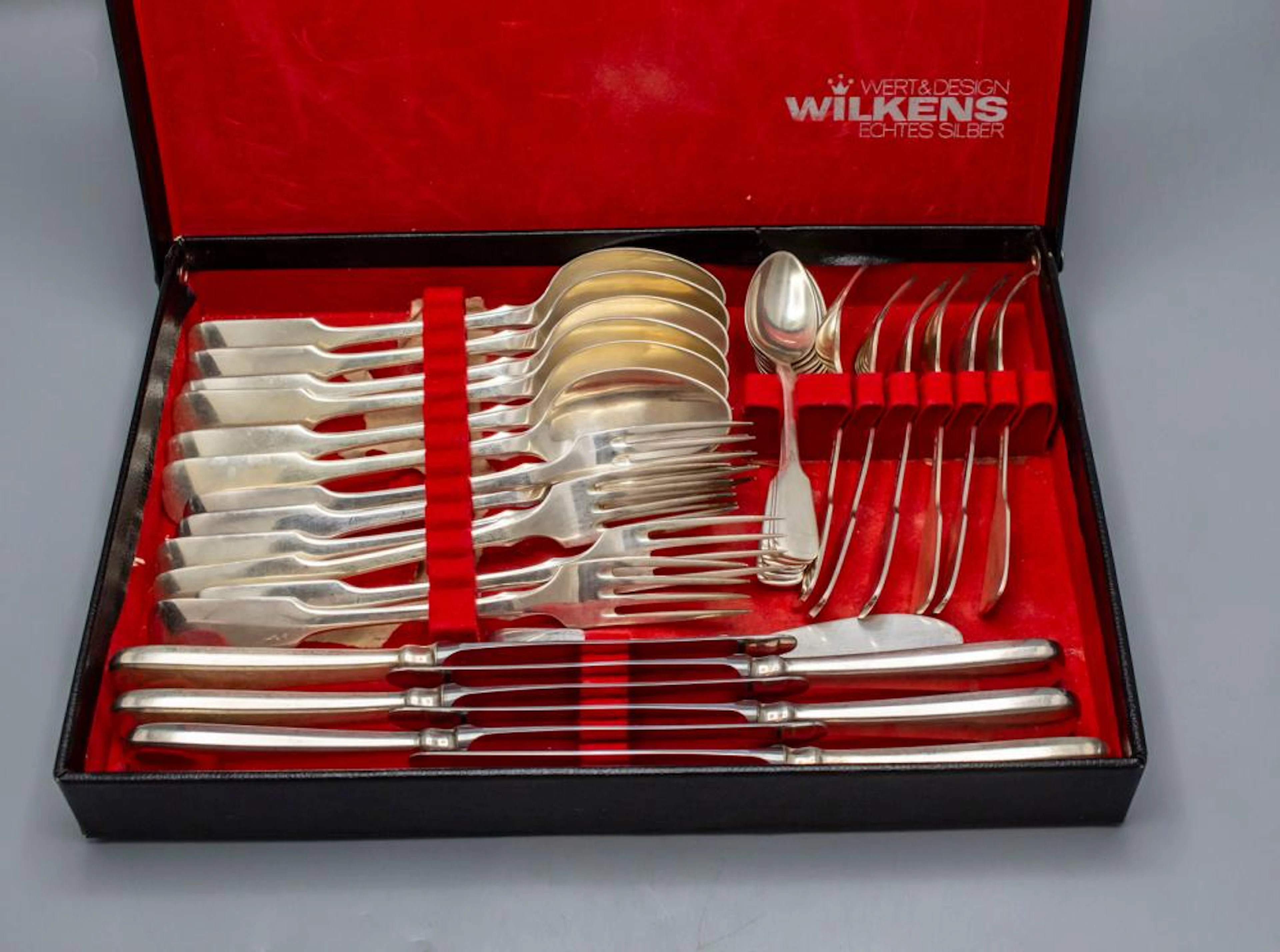 Silberbesteck / A silver cutlery, Wilkens, Bremen, 20. Jh.