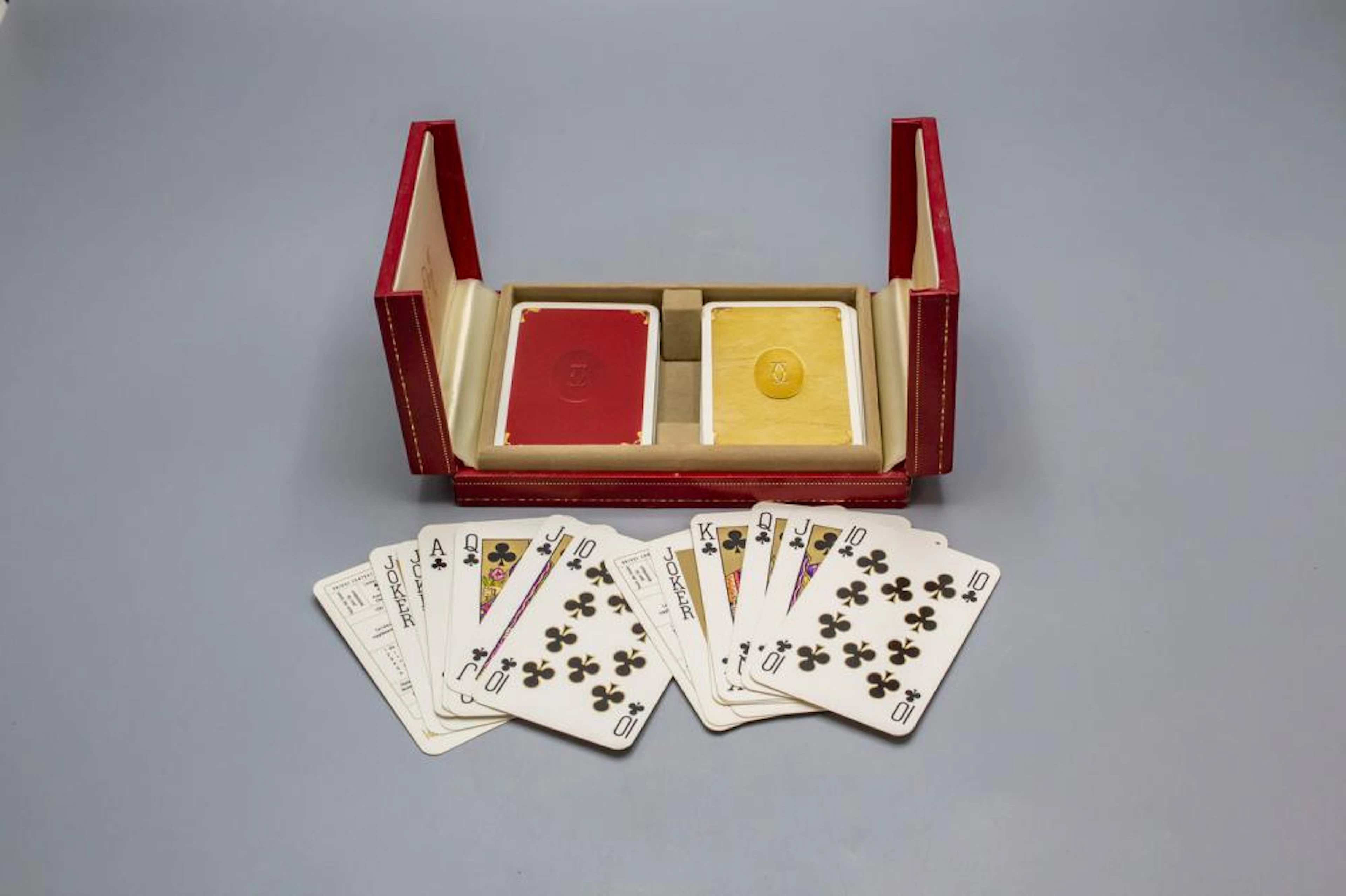 Bridge Kartenspiel in Original-Box / Playing cards in a box