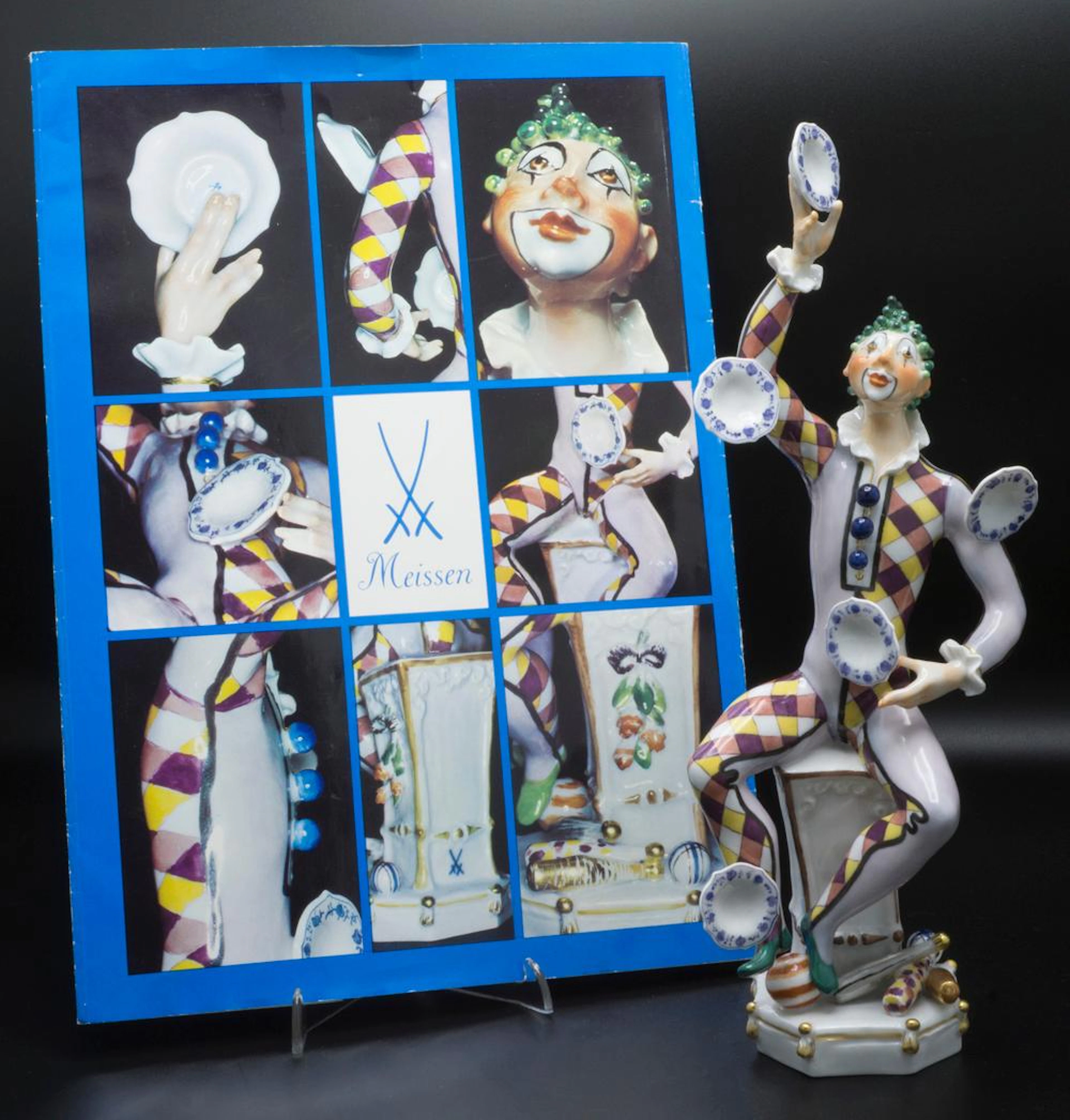Porzellanfigur 'Der Jongleur' / A porcelain figurine 'The Juggler'