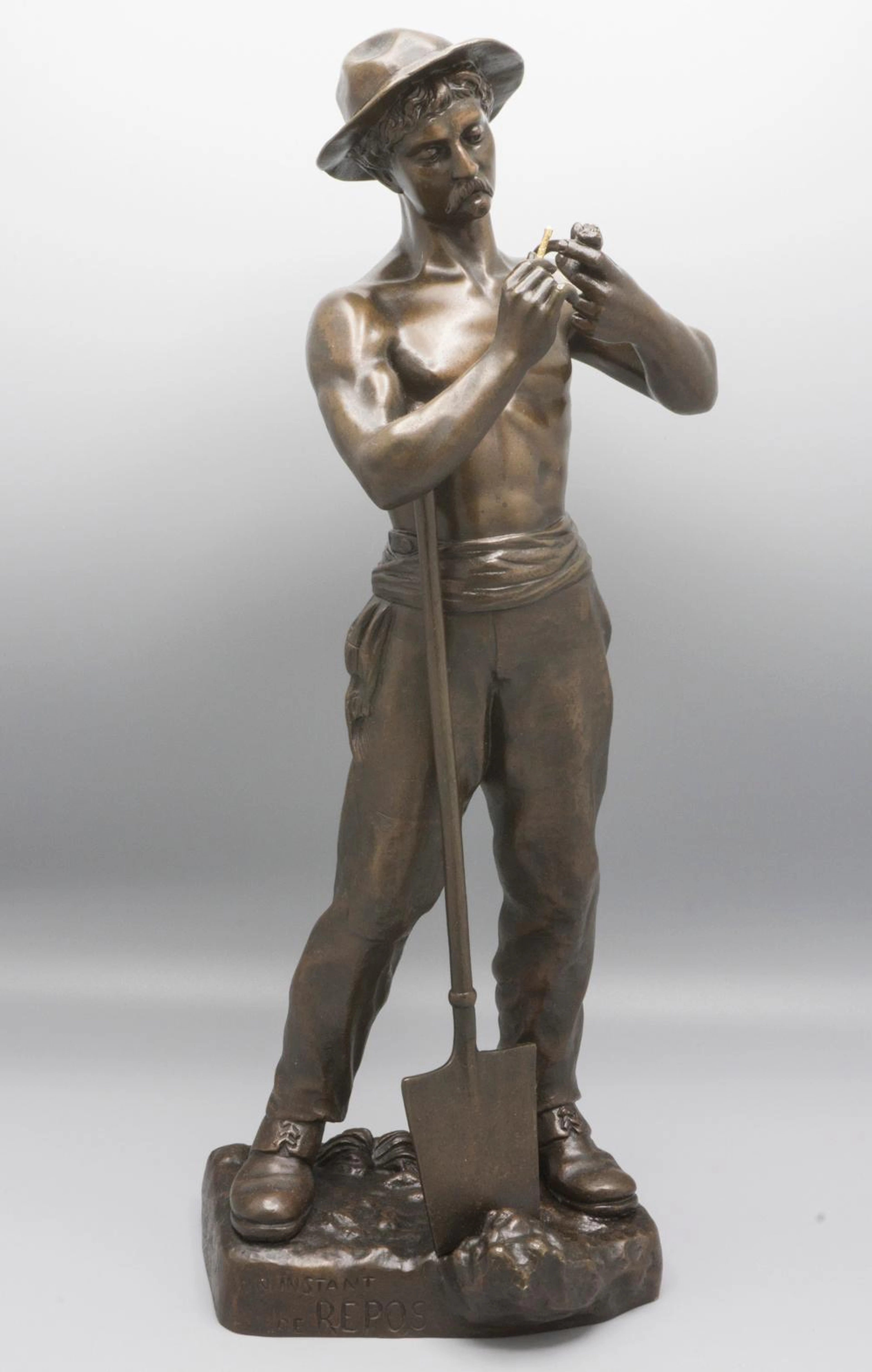 Henry Fugère (1872-1944), 'Un instant de repos' / 'A moment of rest', 20. Jh.