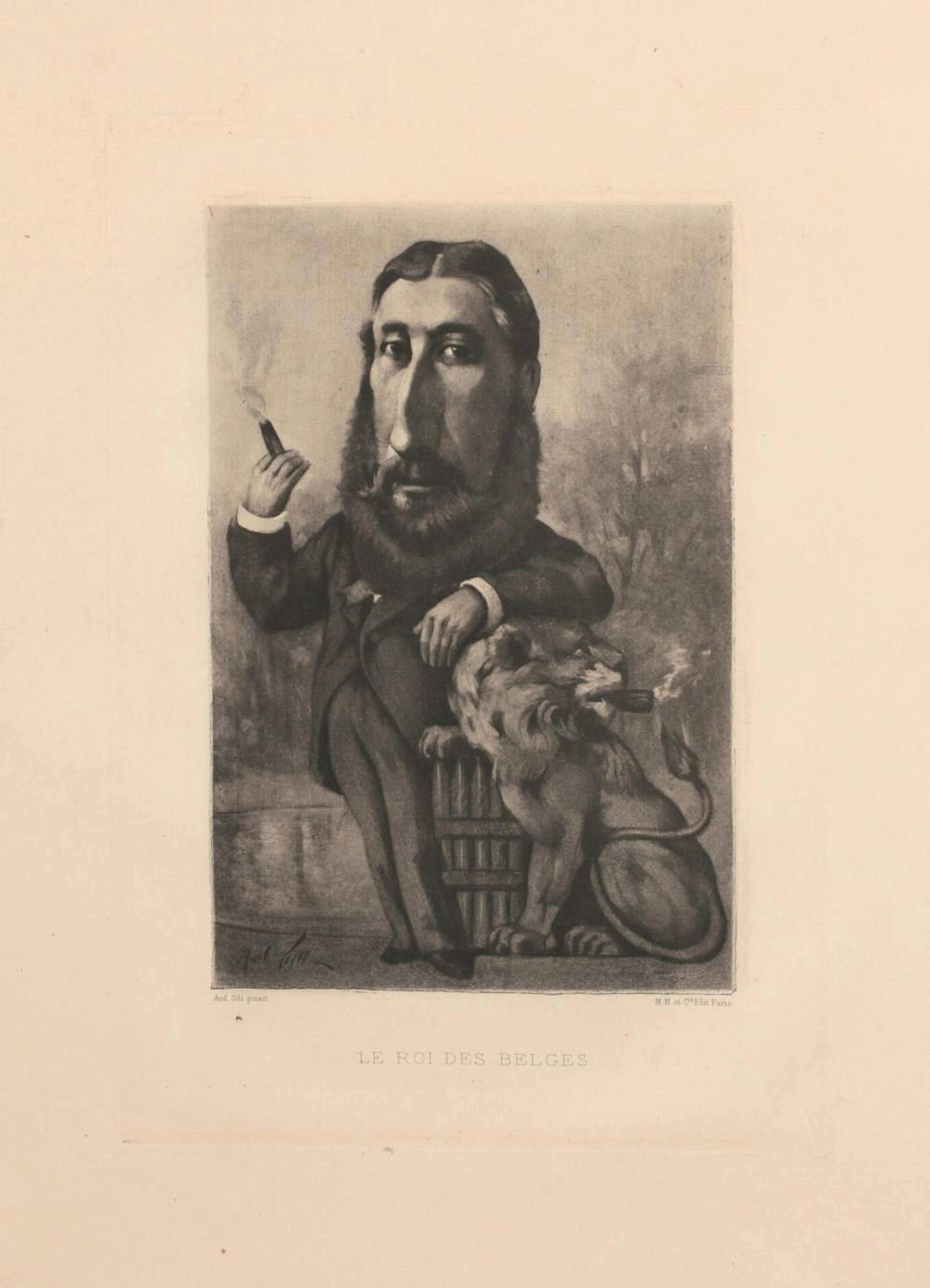 GILL, Louis Alexandre Gosset de Guines dit André ? Vingt portraits contemporains