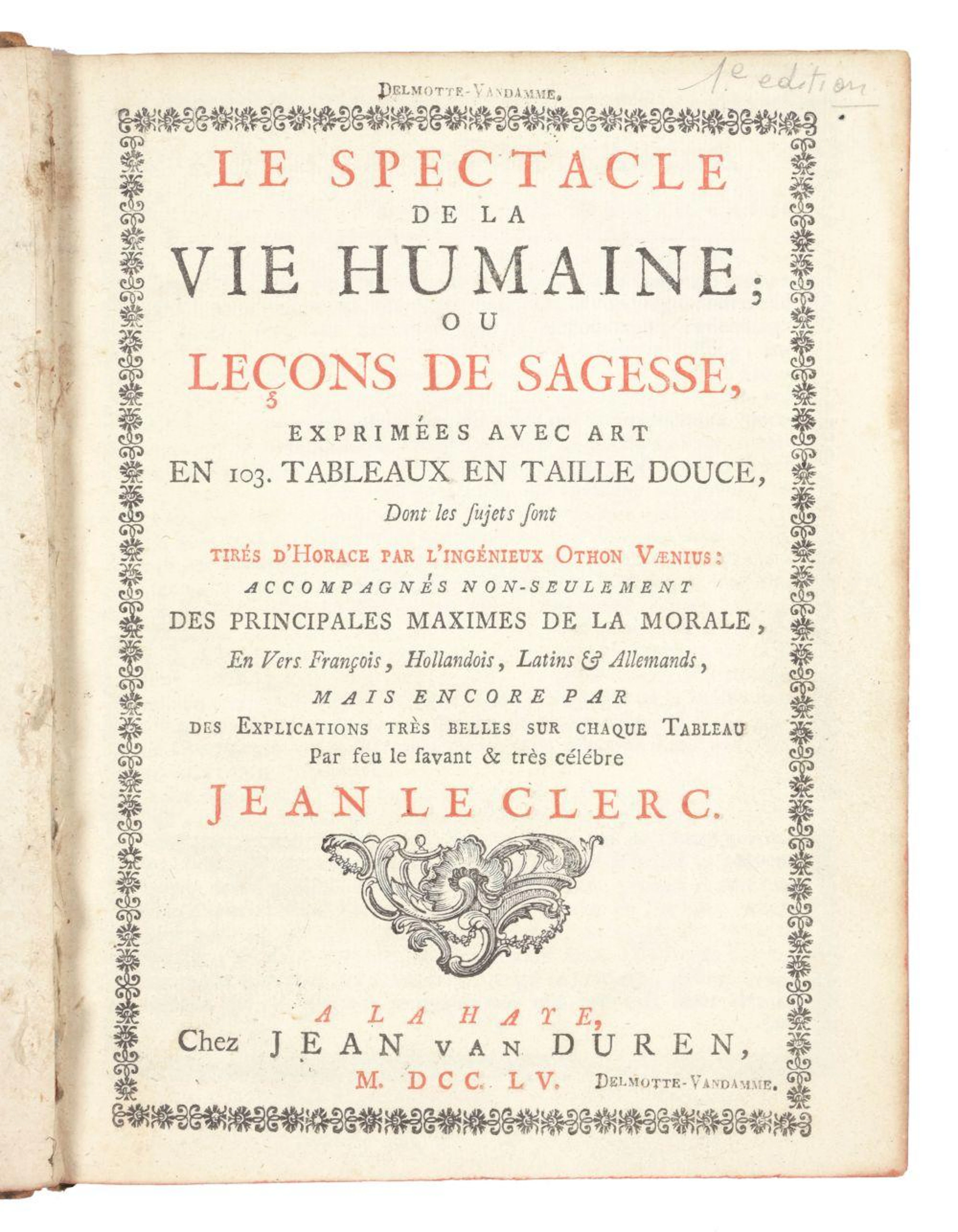 VAENIUS, Otto - LE CLERC