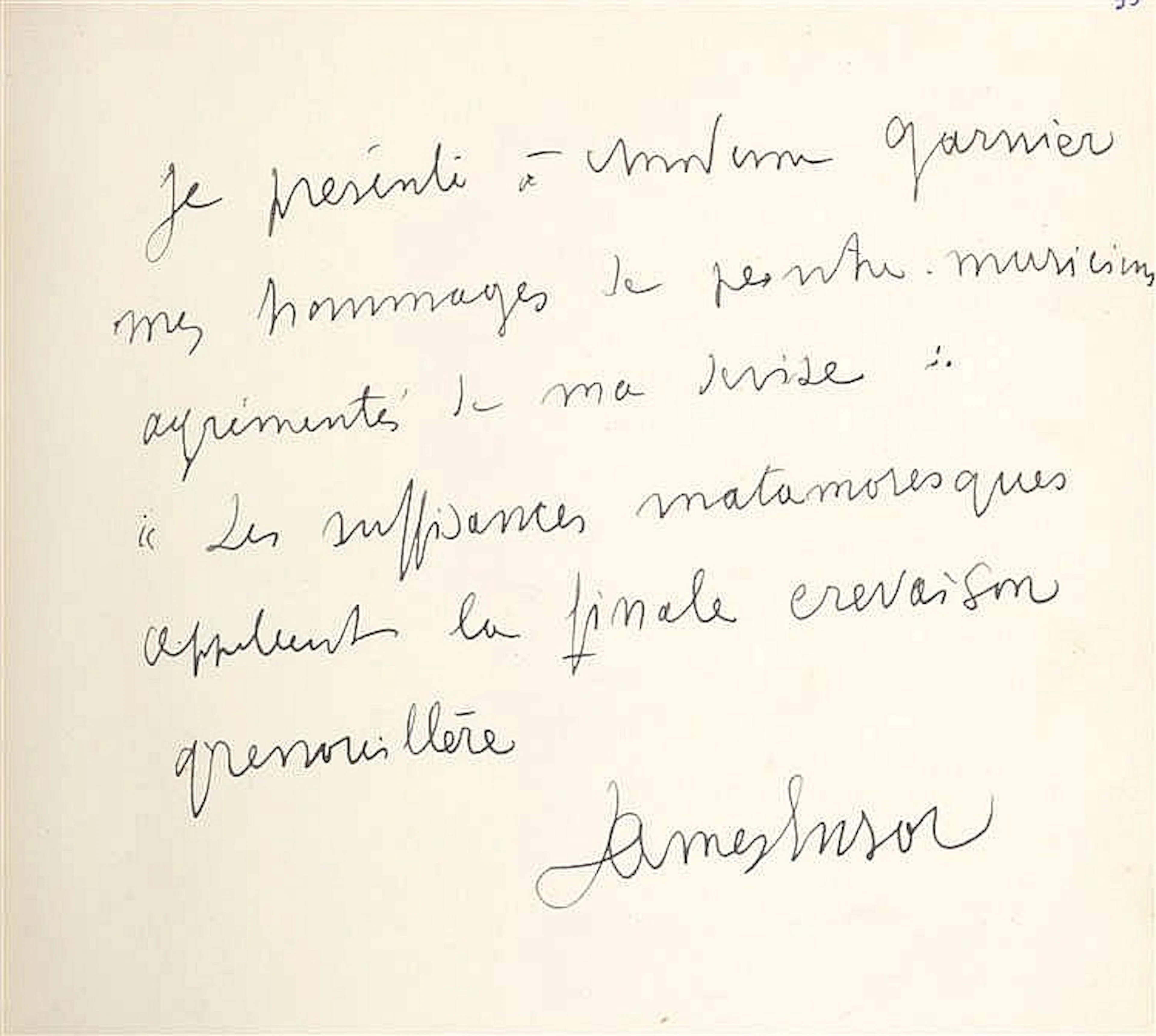 [ENSOR, James e.a.] ? Liber amicorum Magdeleine Storie (1916-1933)
