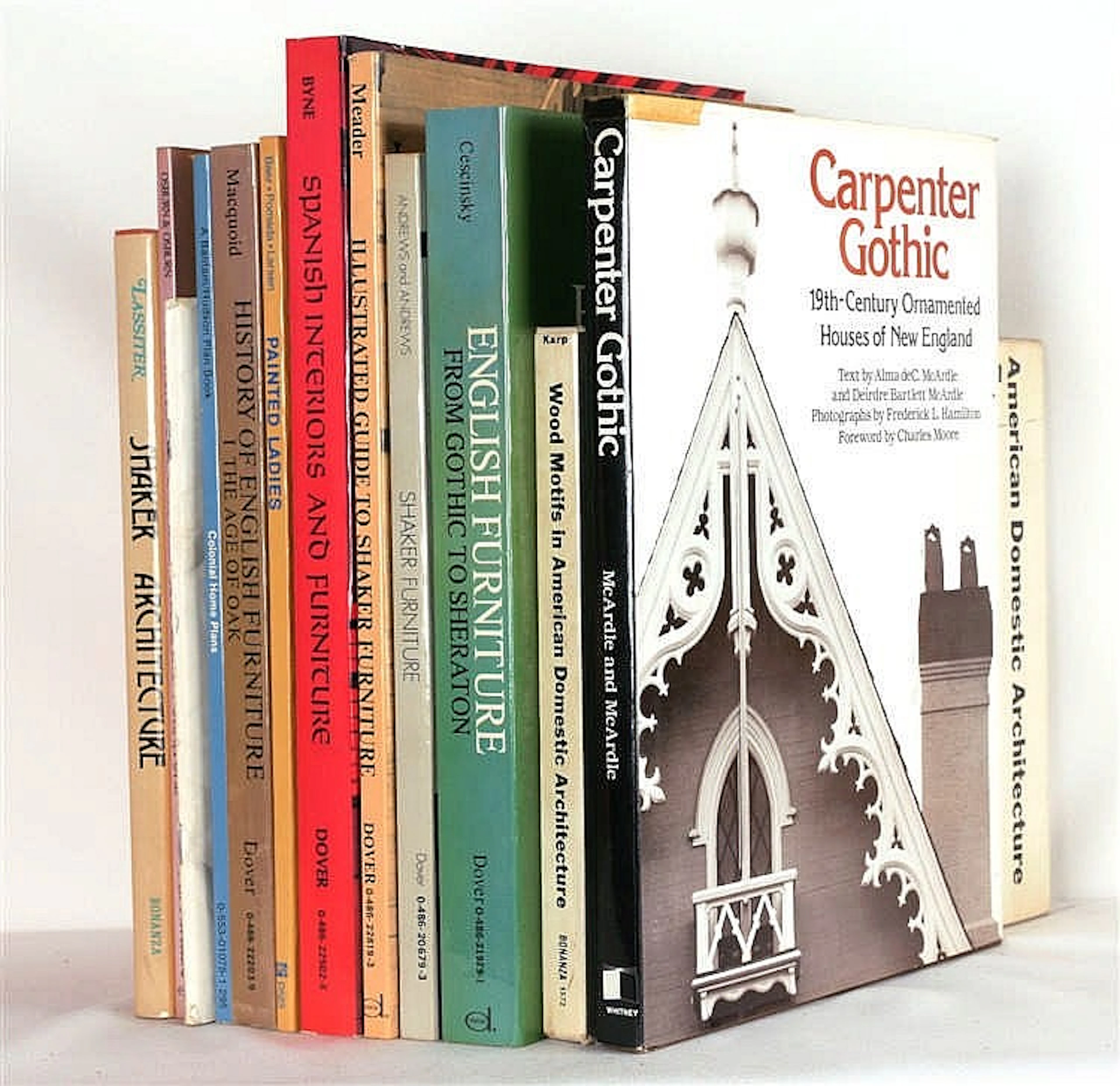 [DOMESTIC ARCHITECTURE] ? Lot of 12 books about furniture