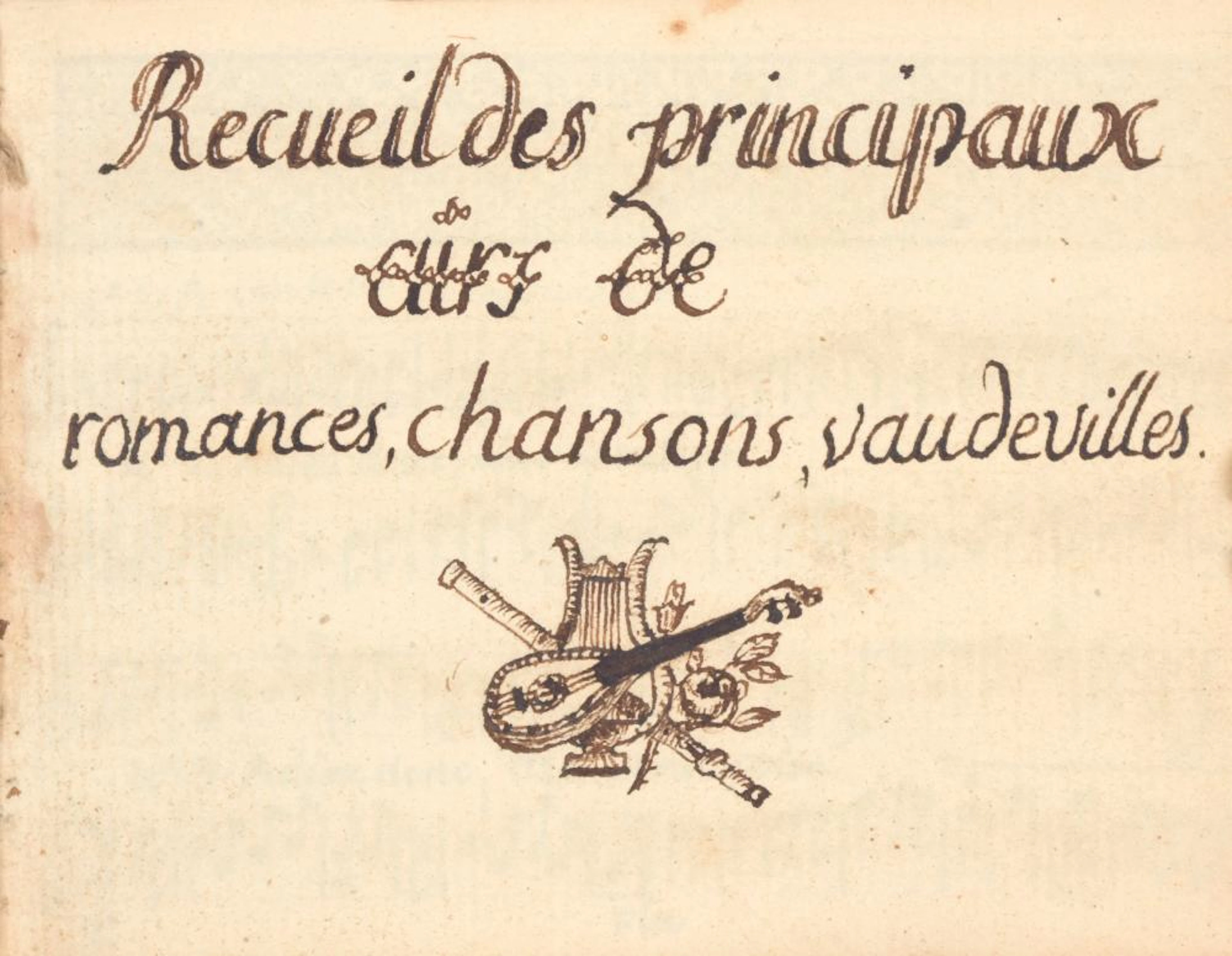 [CHANSONS]