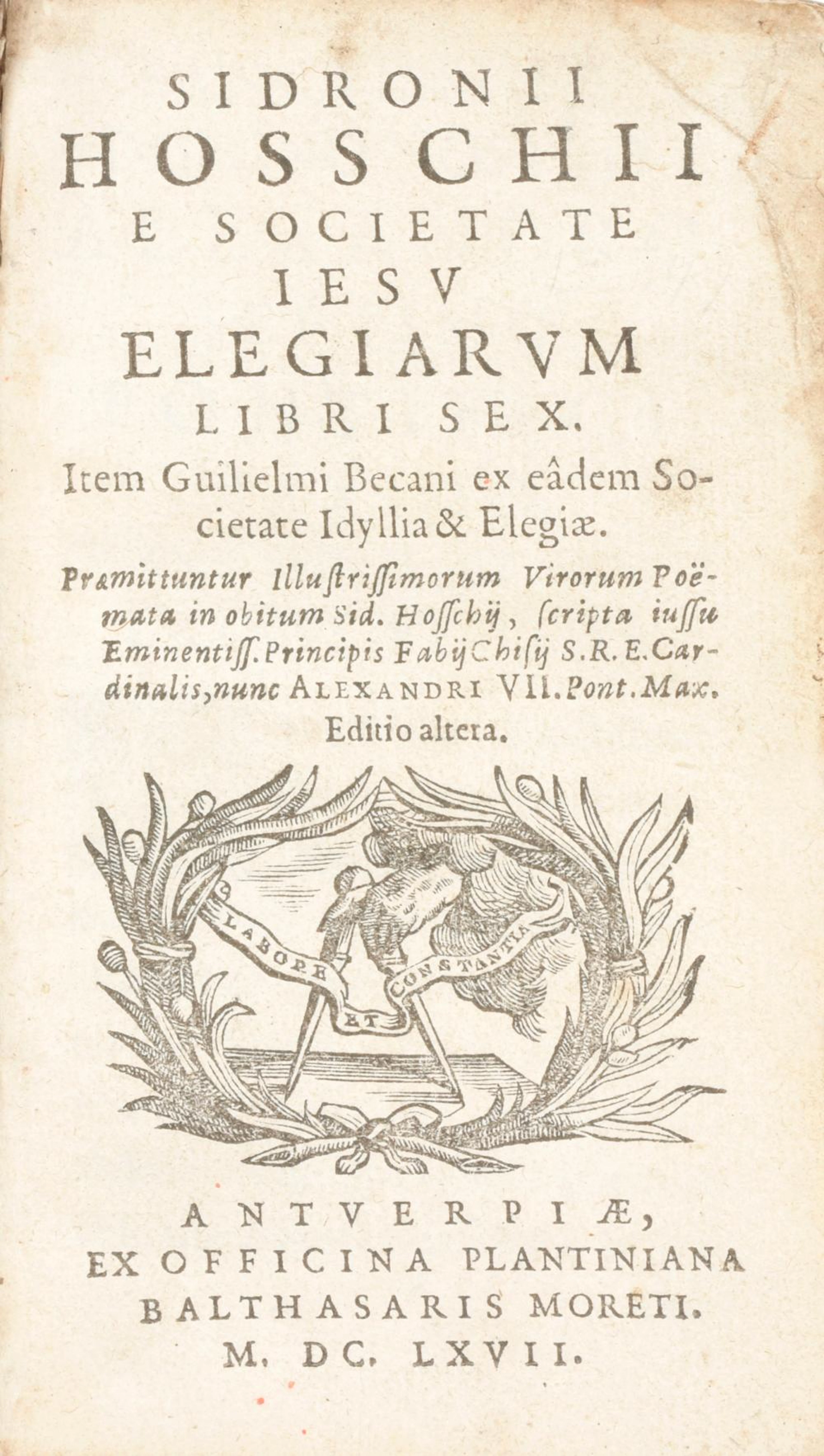 HOSSCHIUS, Sidronius SJ
