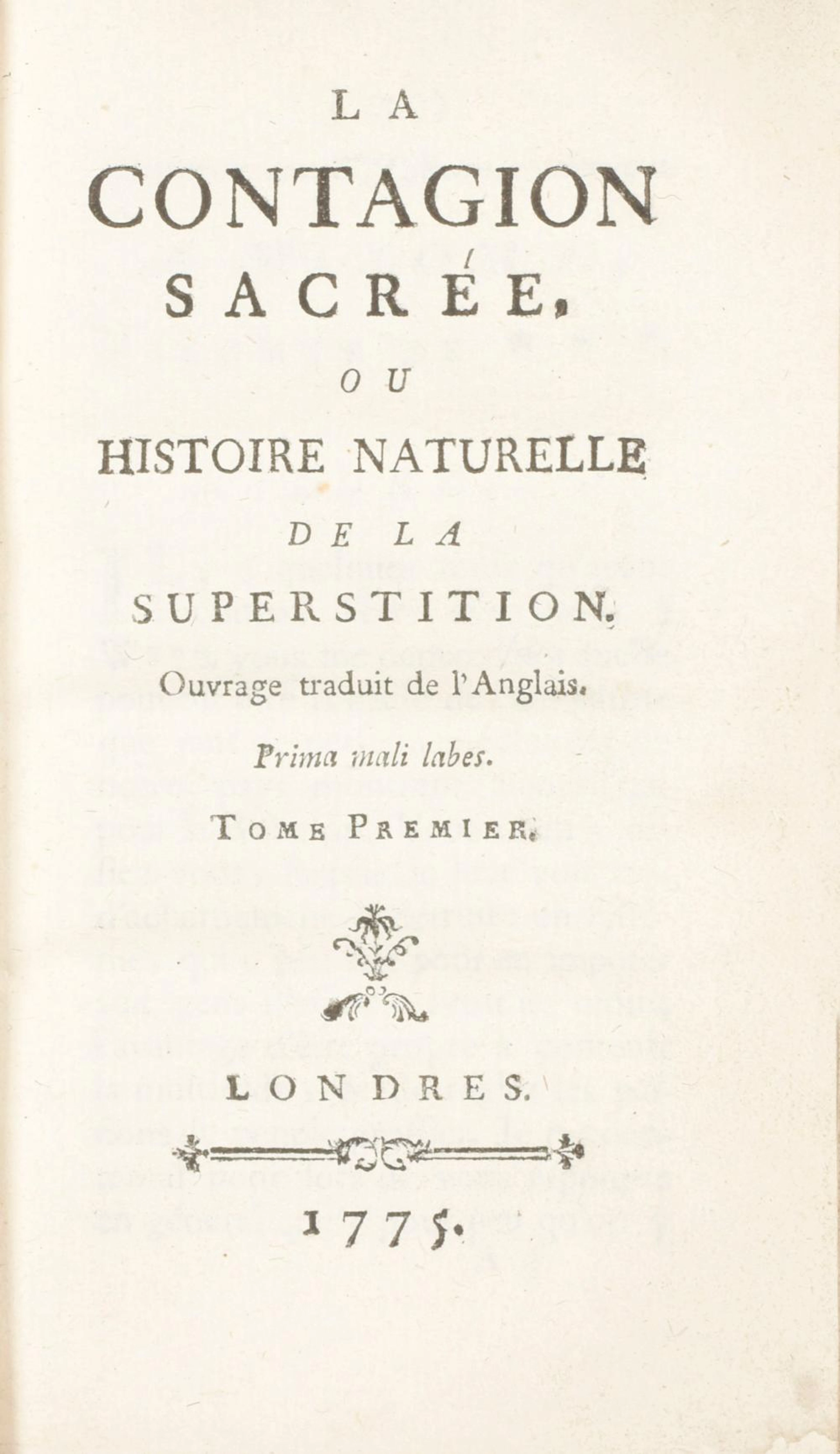 [HOLBACH, Paul Thiry d']