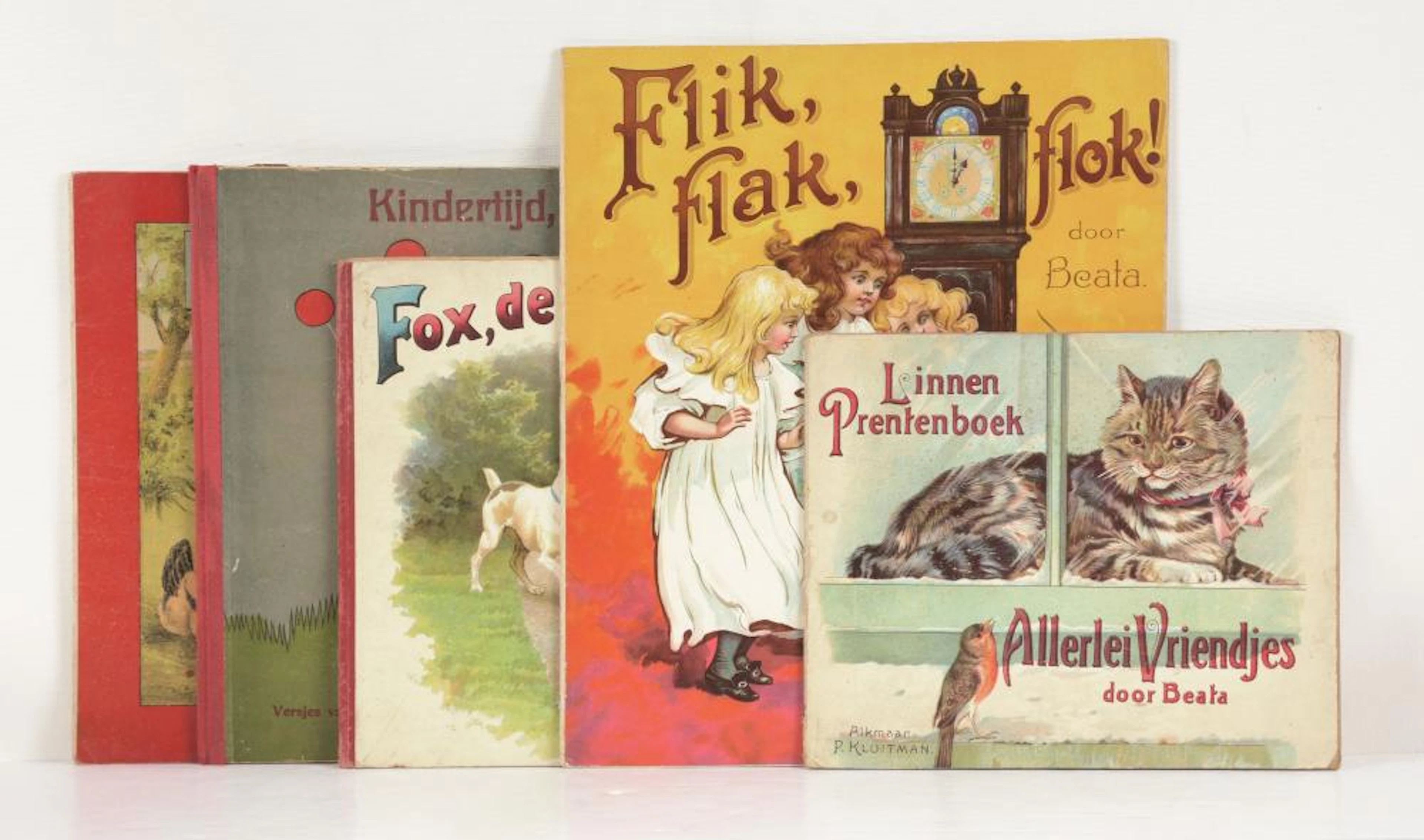 BEATA (= B. Zegers Veeckens) ? Allerlei Vriendjes: linnen prentenboek In