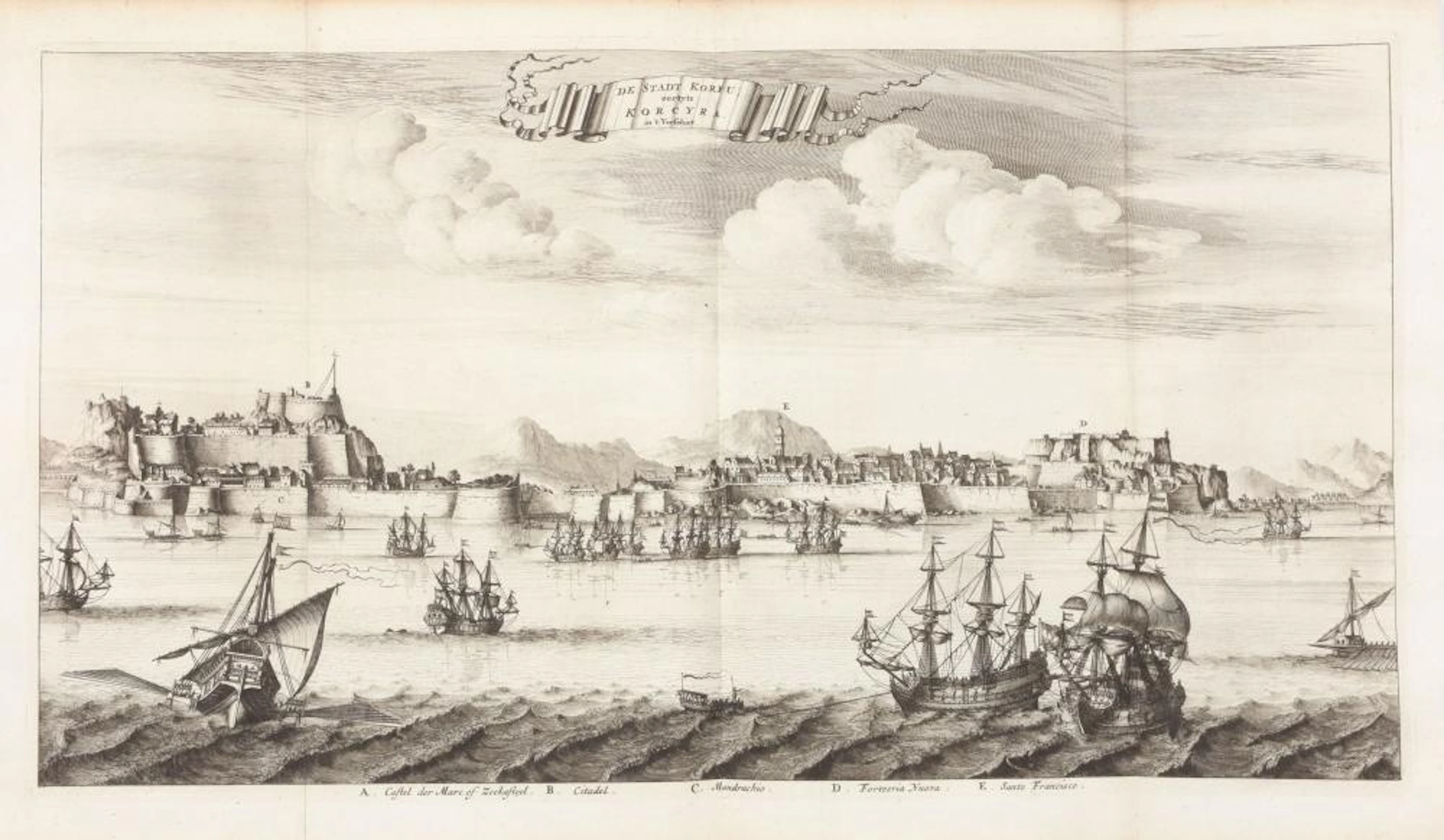 DAPPER, Olfert ? Naukeurige beschryving van Morea, eertijts Peloponnesus; e
