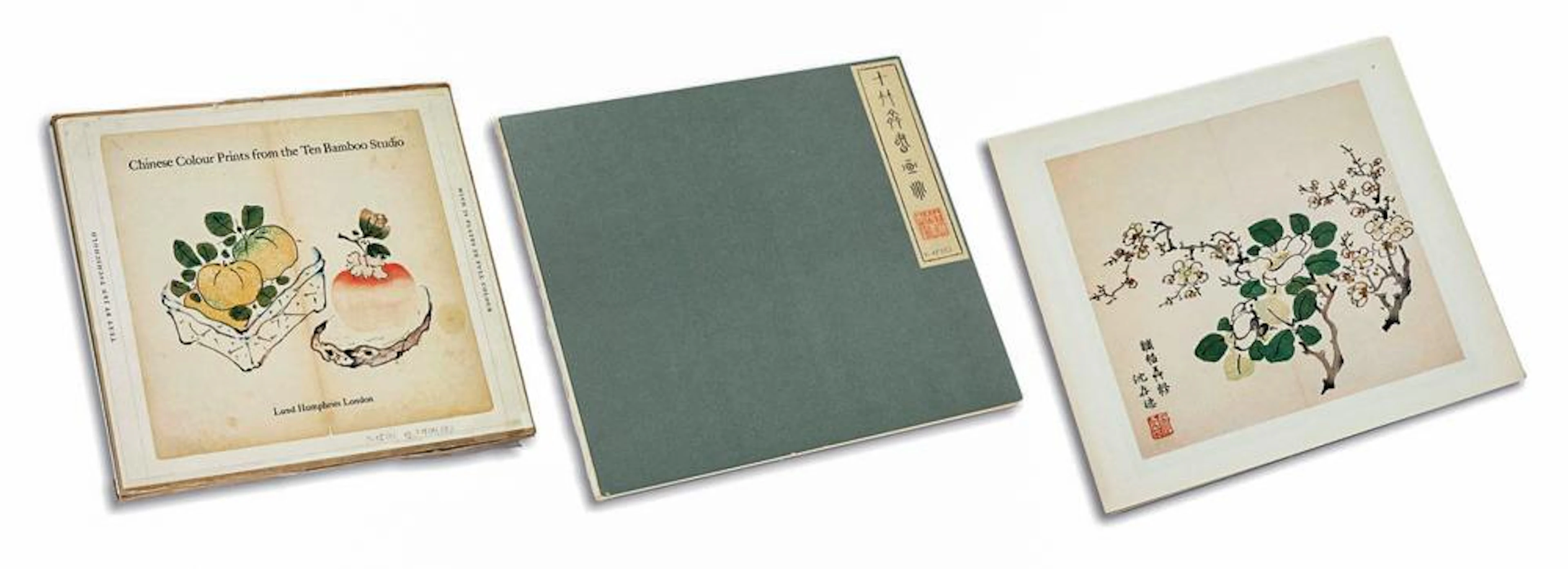 A BOOK OF CHINESE COLOUR PRINTS FROM THE TEN BAMBOO STUDIO