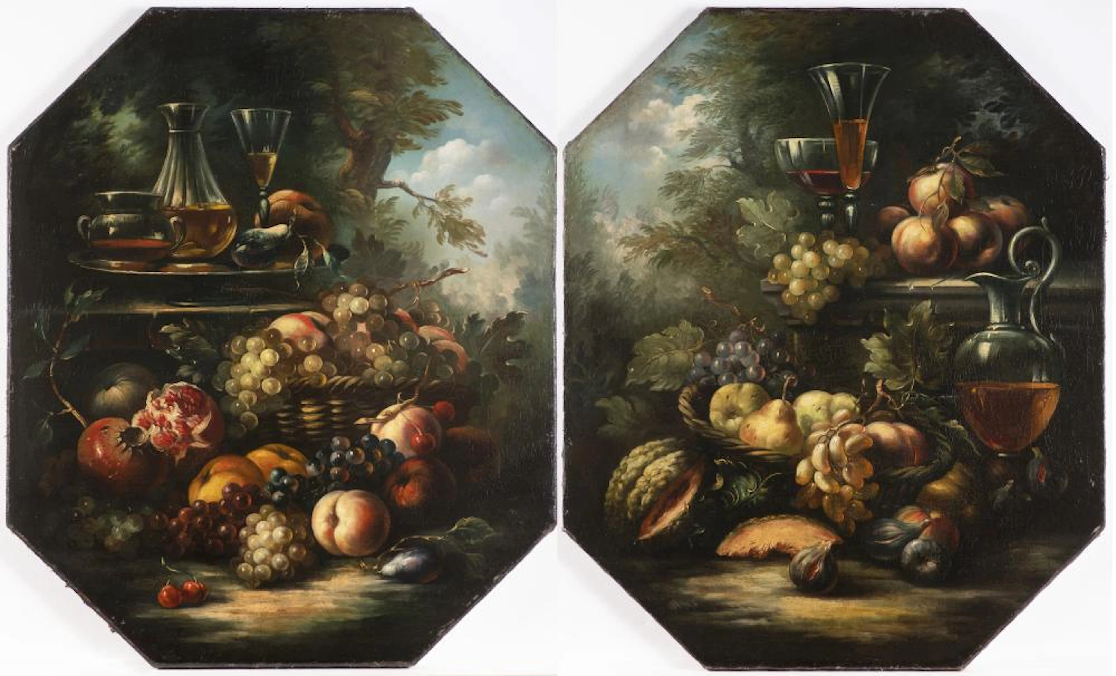 Giovanni Paolo Castelli (1659 - 1730) - Still Life with Fruit